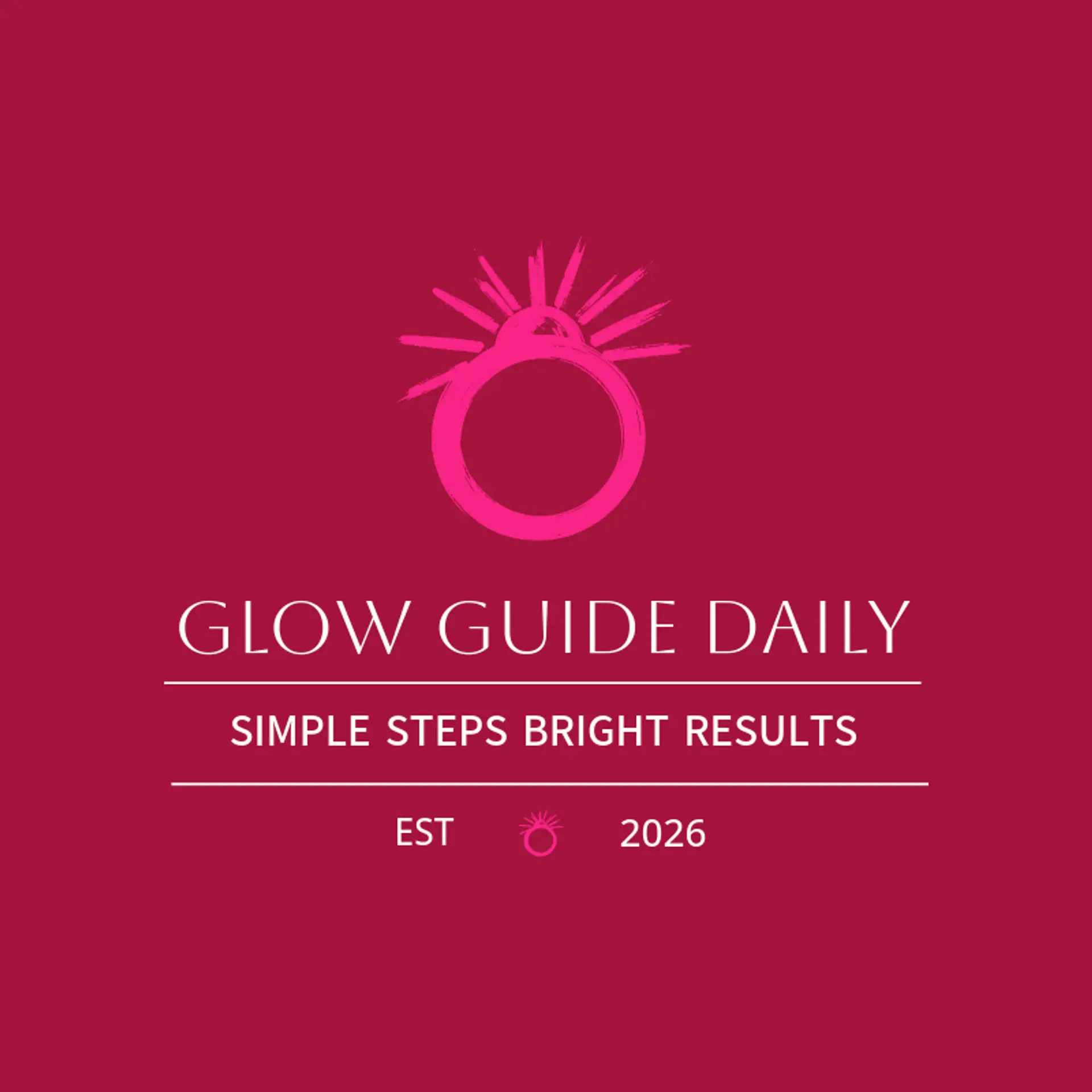 Glow Guide Daily logo for vlog