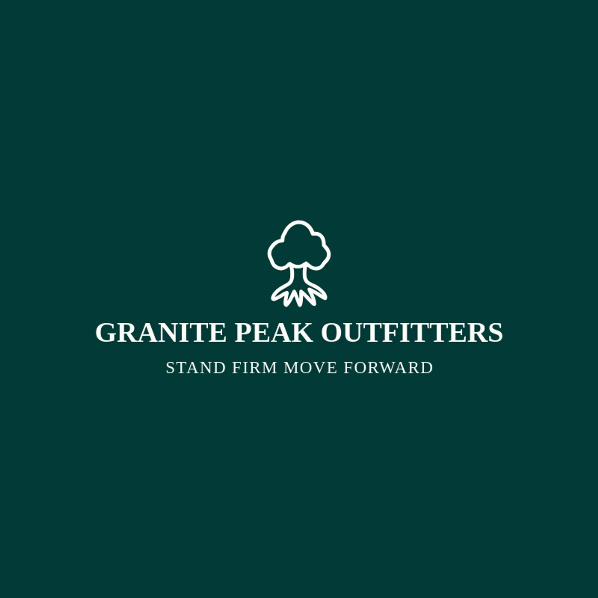 Granite Peak Outfitters logo for masculine