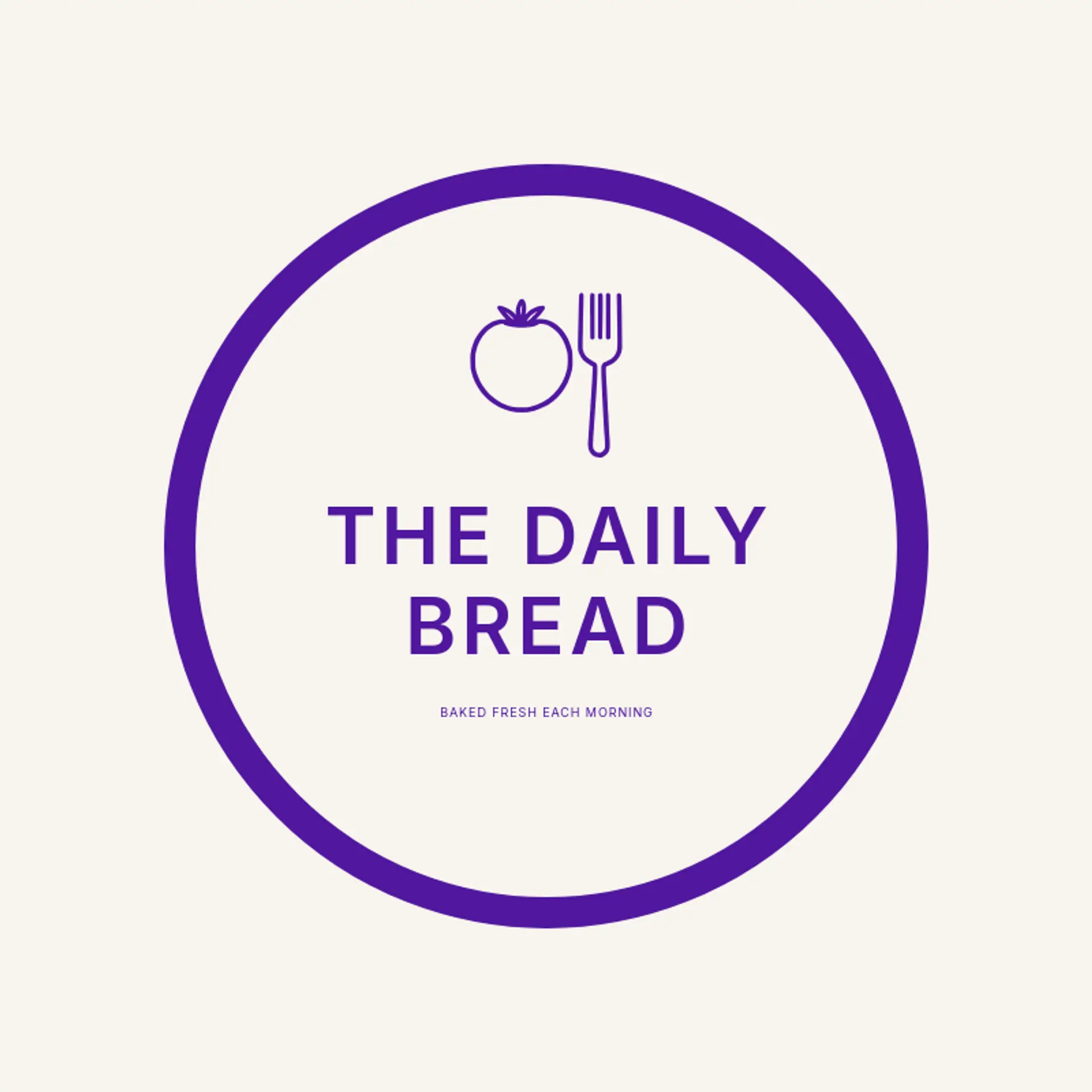 The Daily Bread logo for canteen