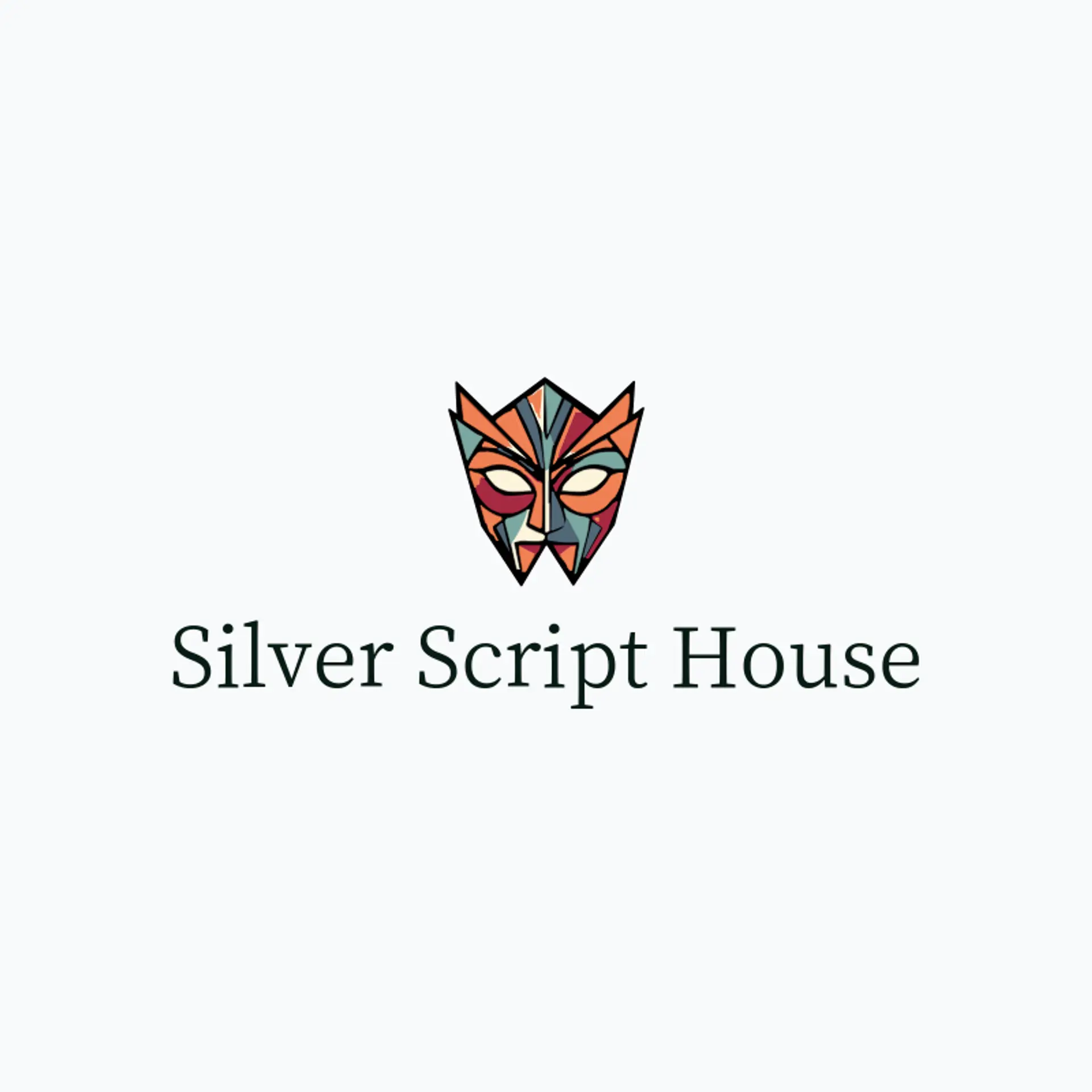 Silver Script House logo for playwright