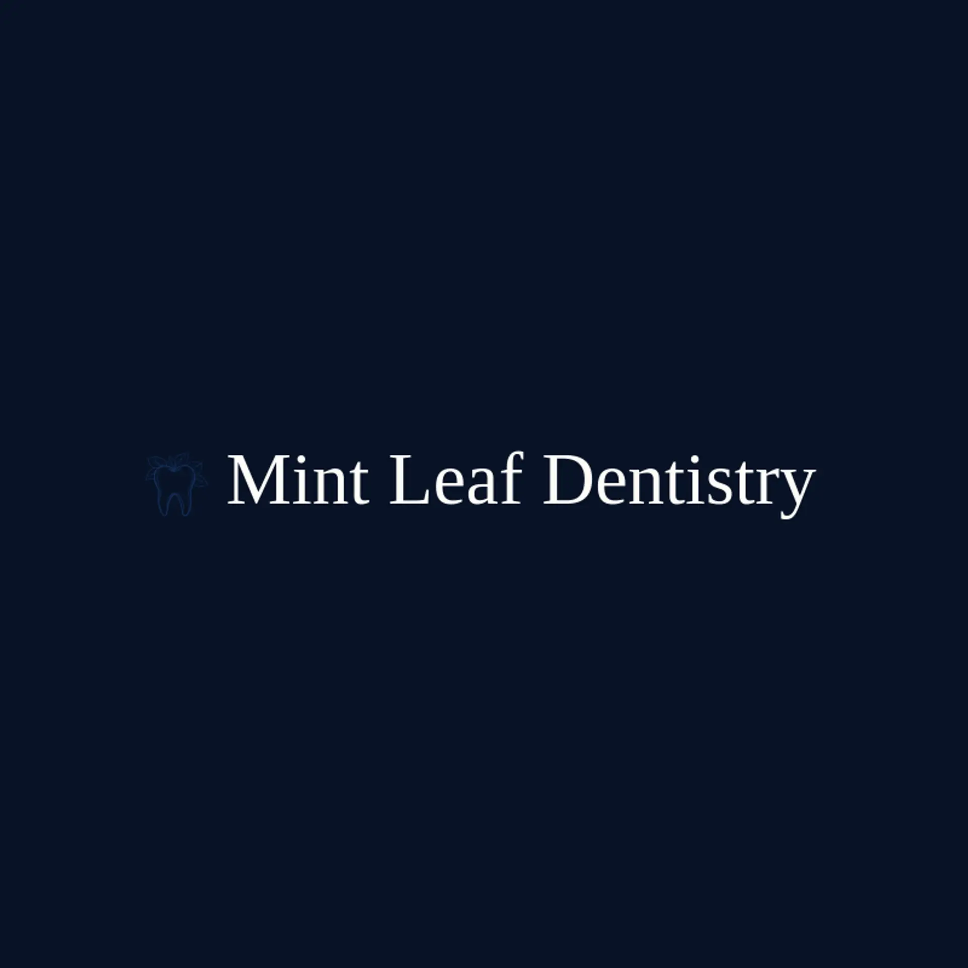 Mint Leaf Dentistry logo for dentistry