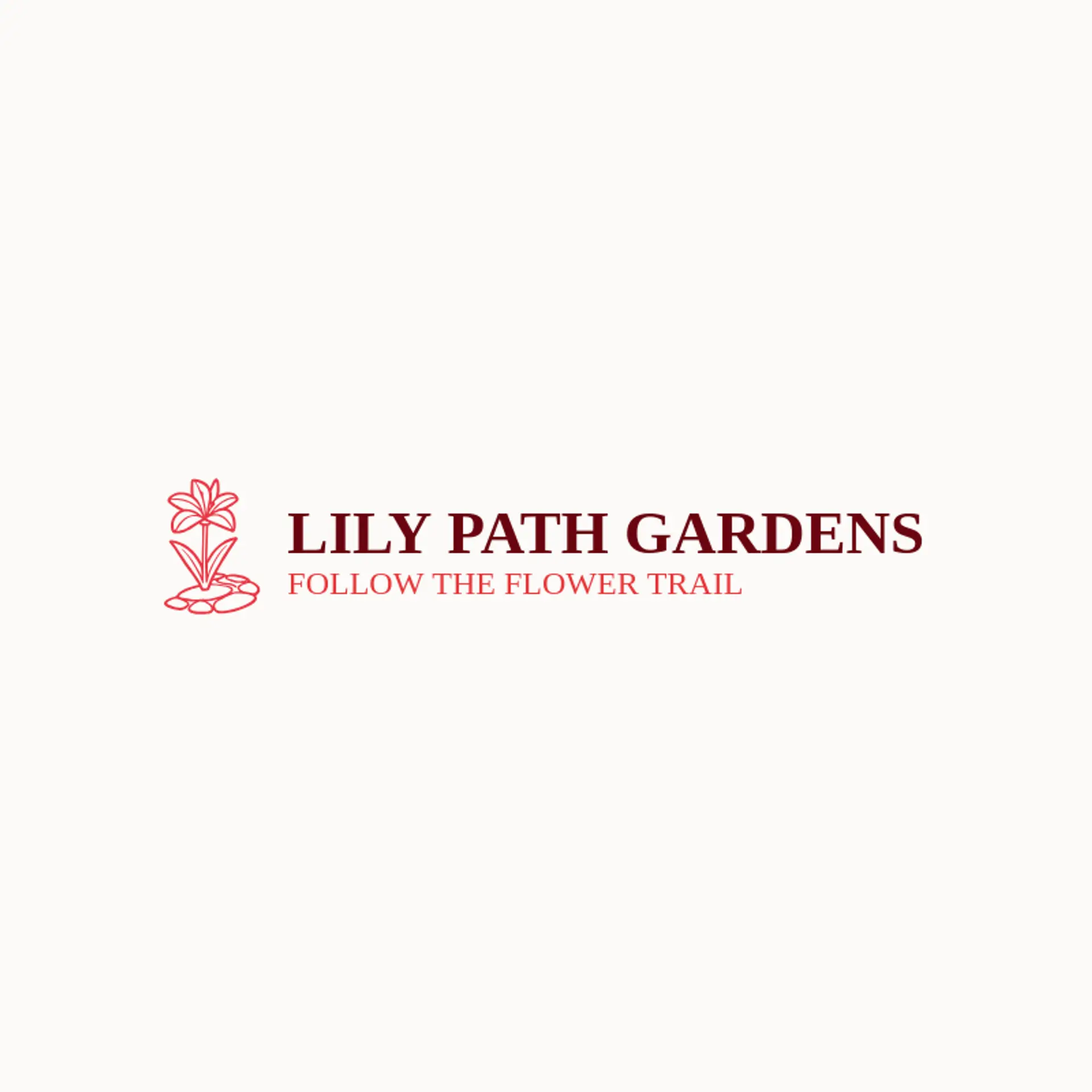 Lily Path Gardens logo for gardening