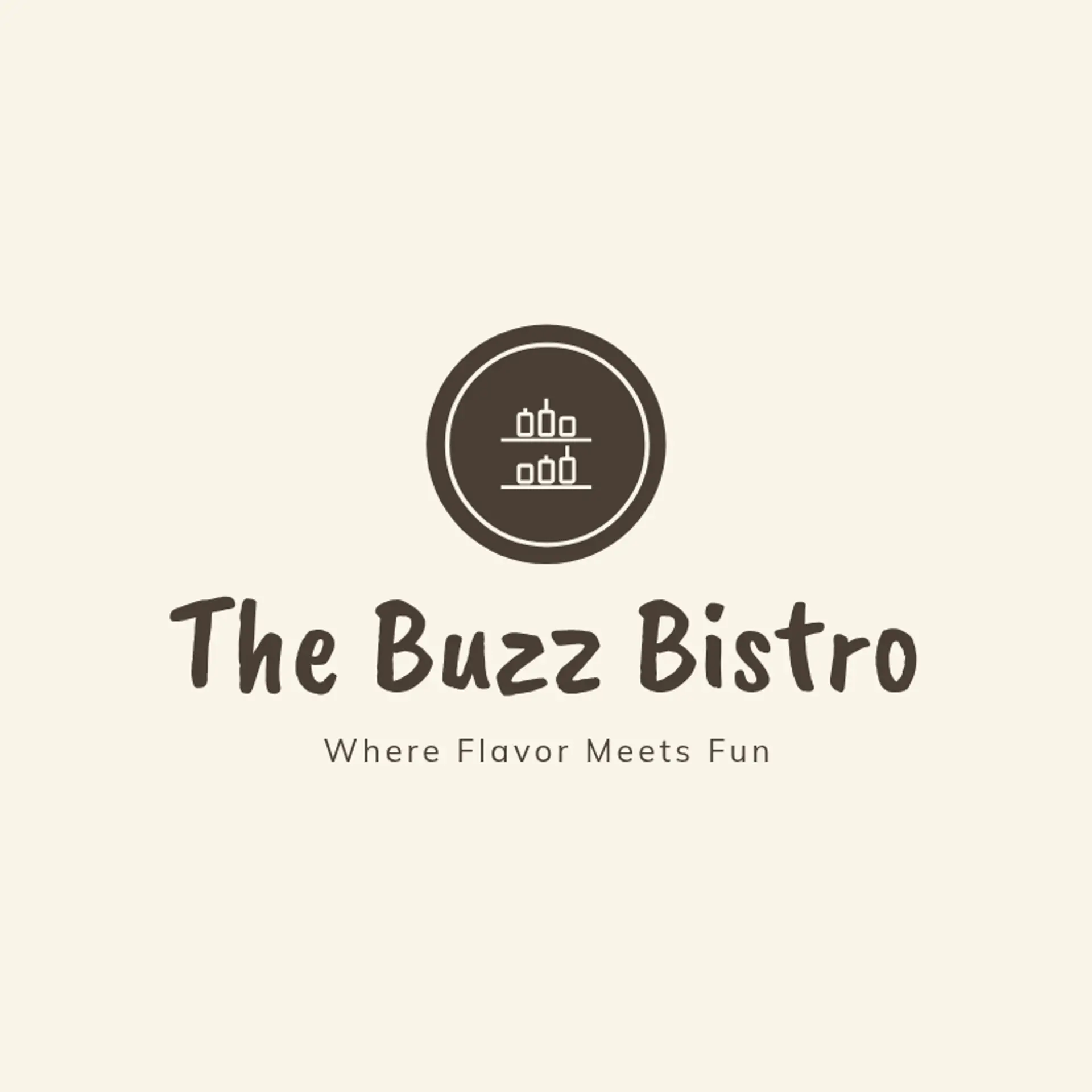 The Buzz Bistro logo for bar restaurant