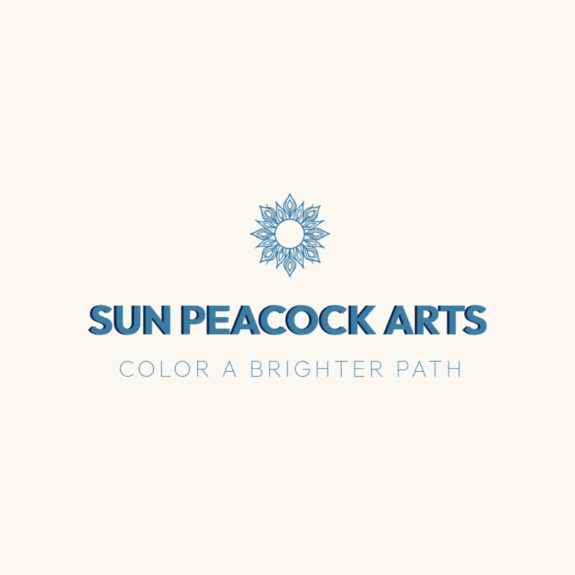 Sun Peacock Arts logo for hindu