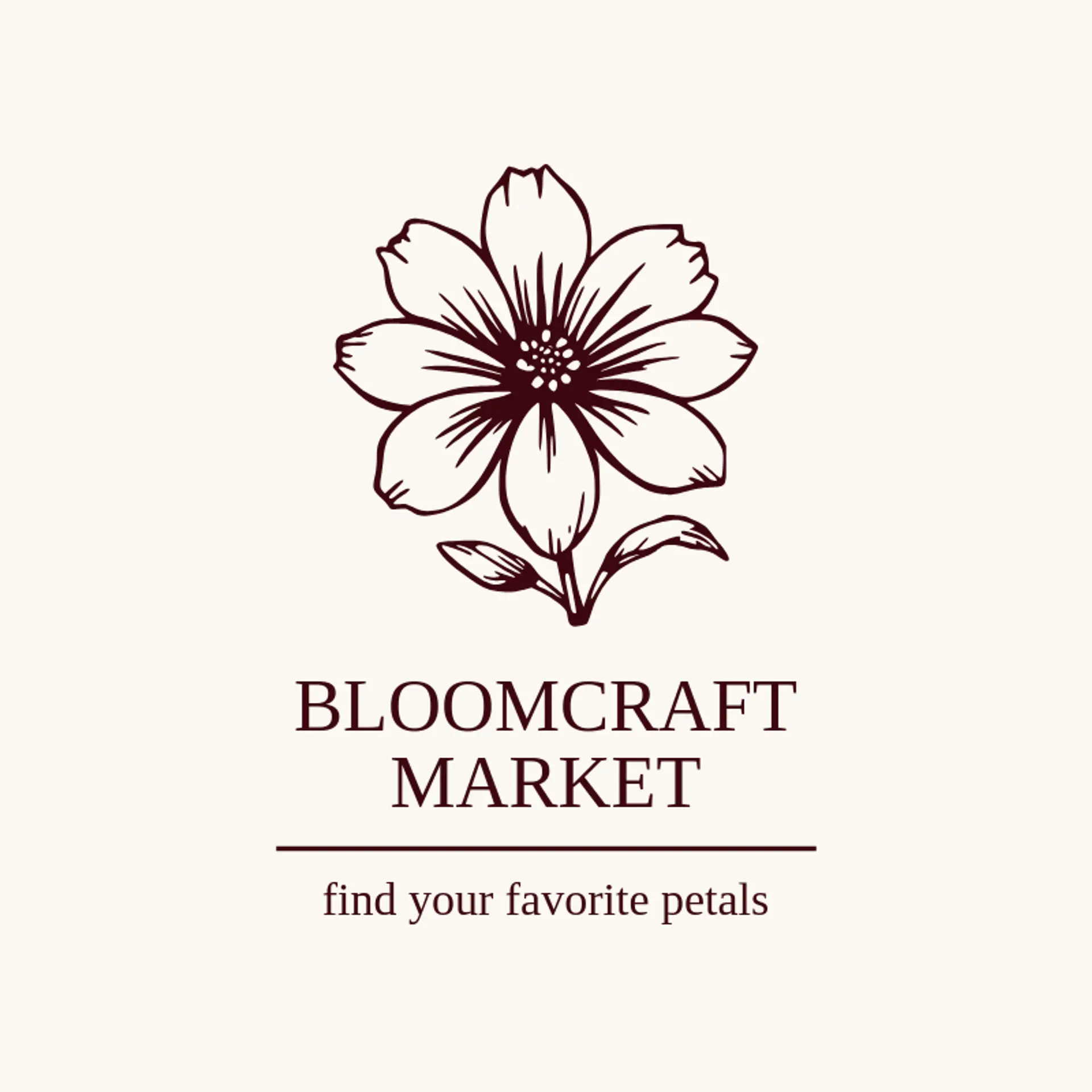 Bloomcraft Market logo for bloom