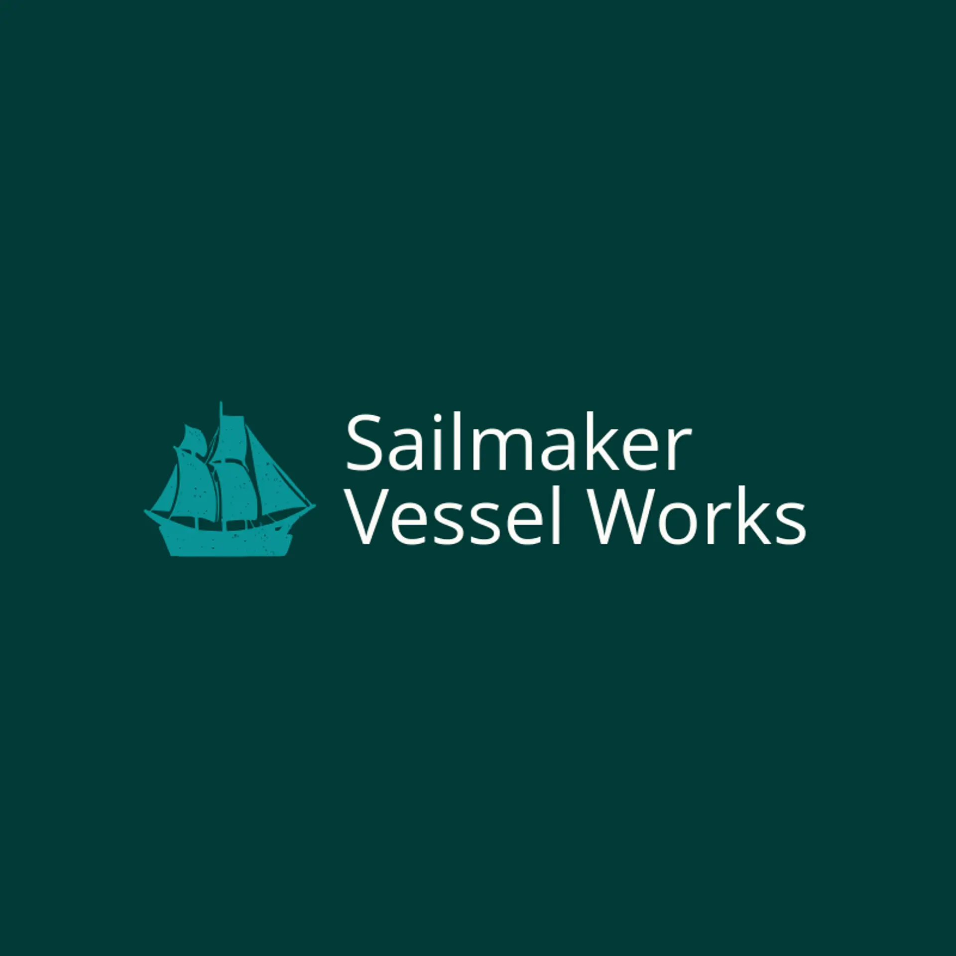 Sailmaker Vessel Works logo for ship