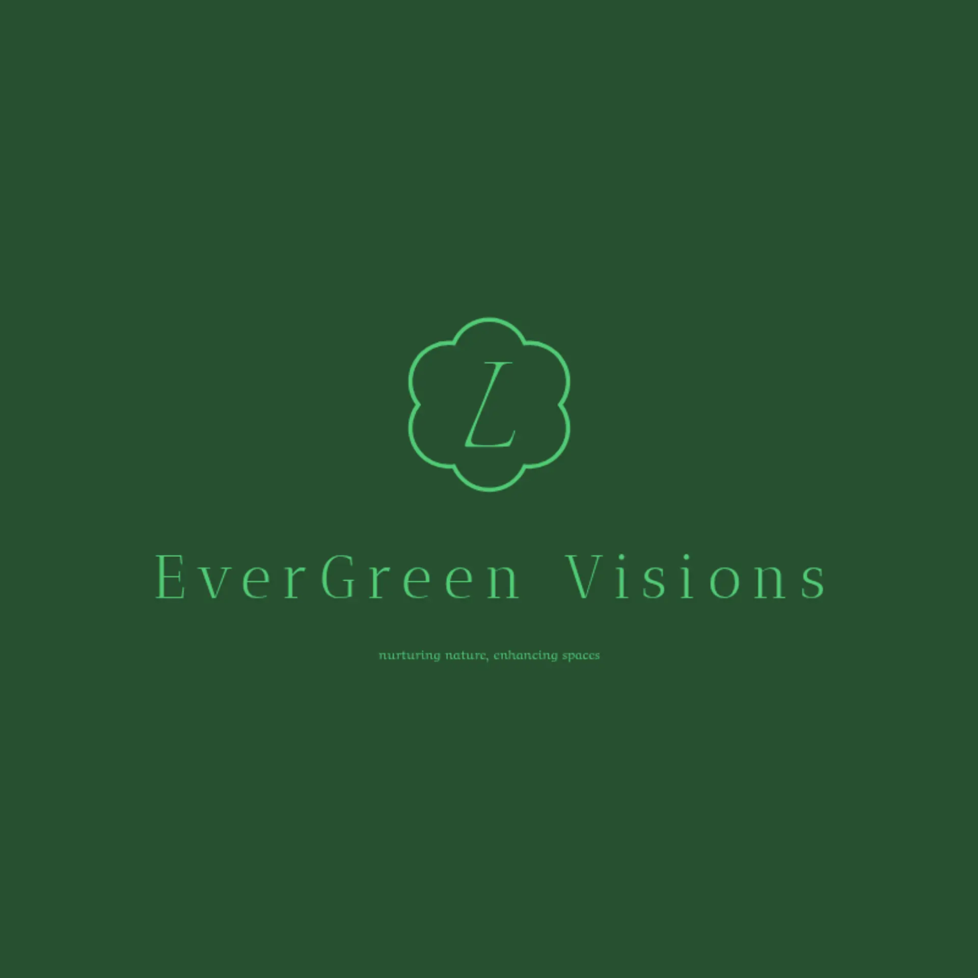 Verdant Vista Landscapes logo for landscaping