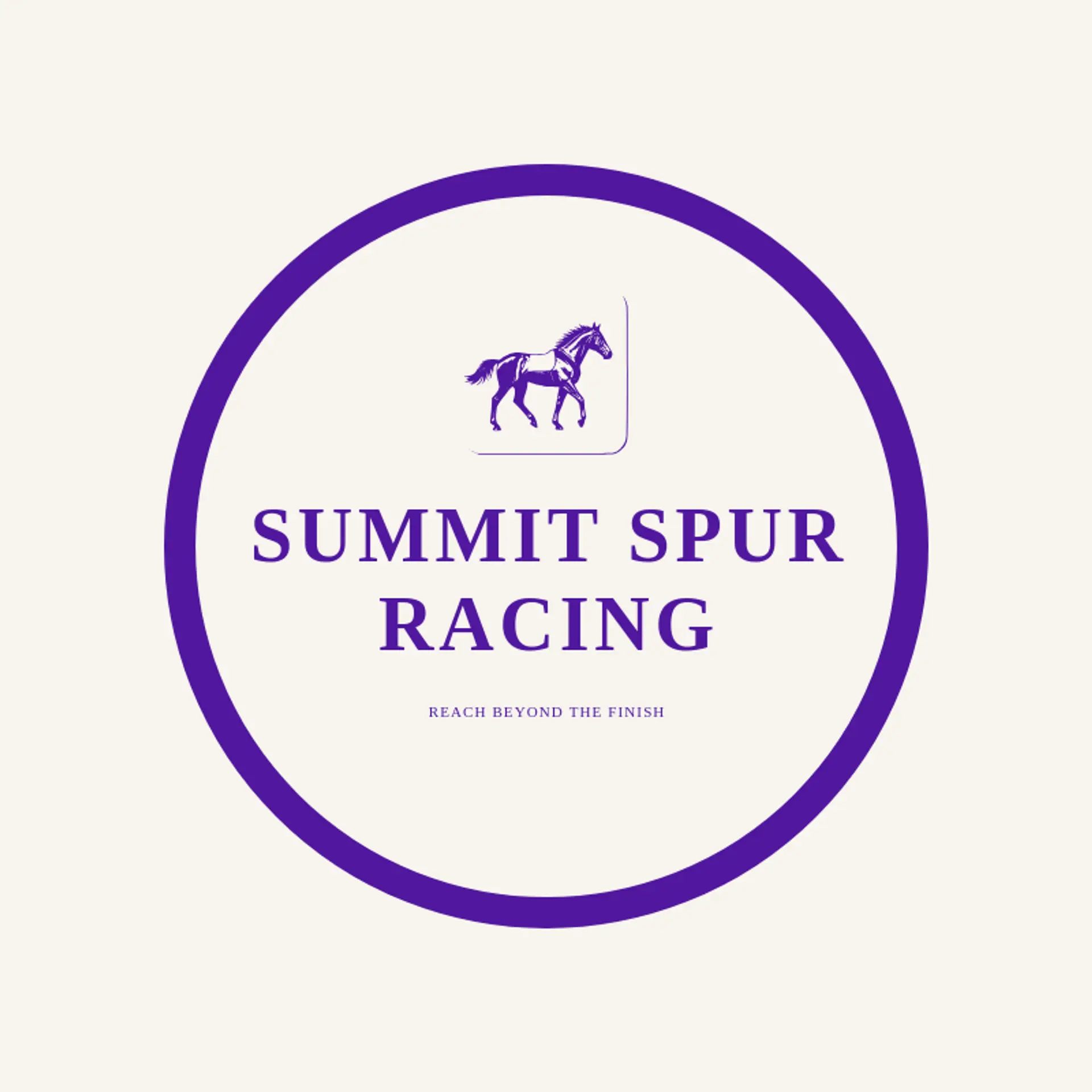 Summit Spur Racing logo for horse racing