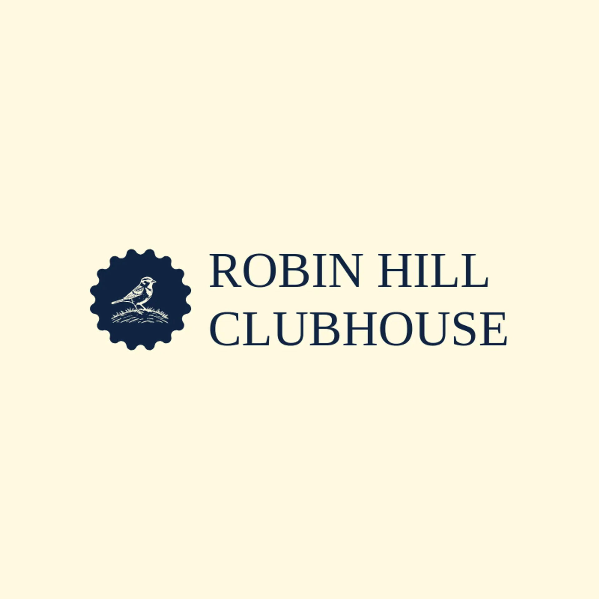 Robin Hill Clubhouse logo for sparrow