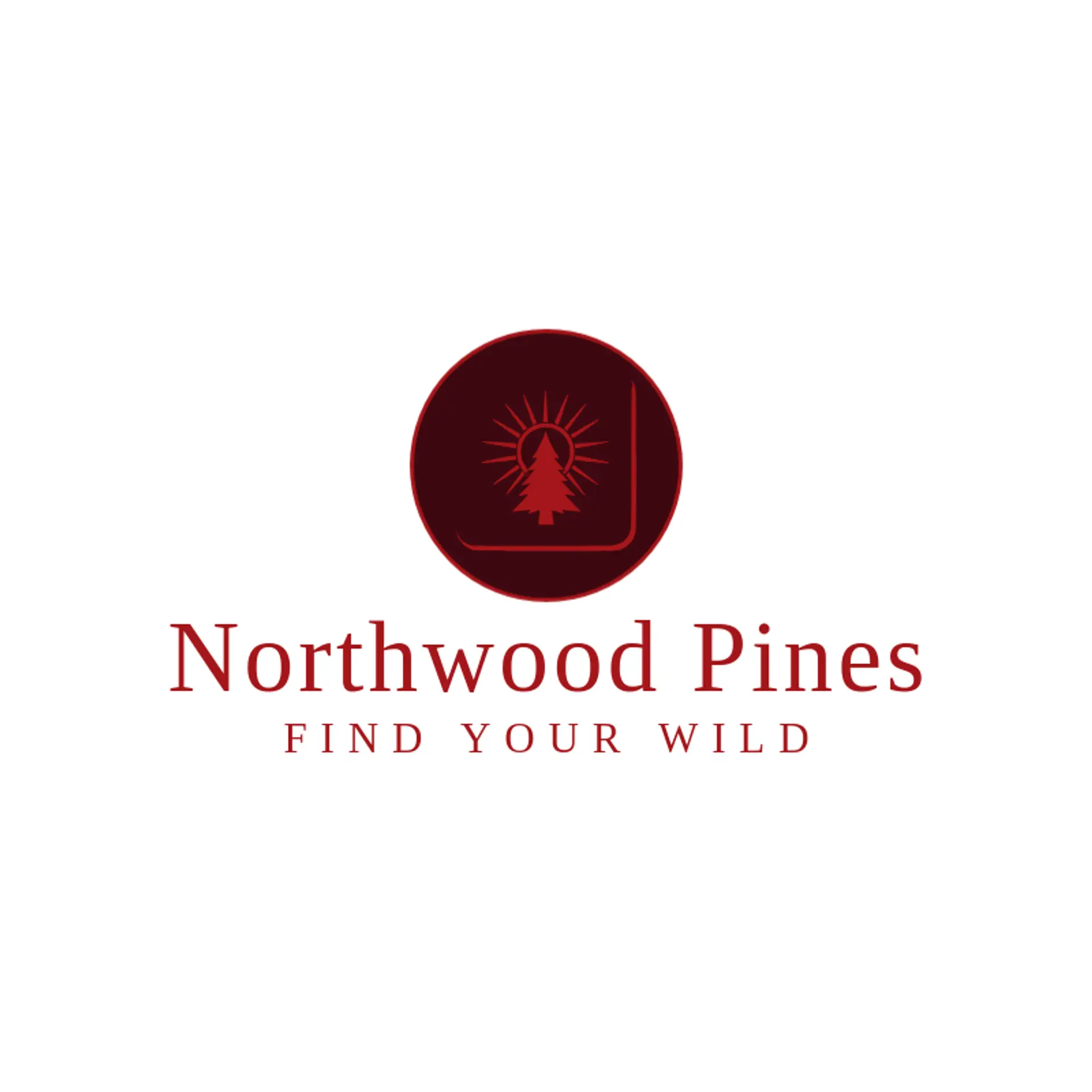 Northwood Pines logo for pine tree