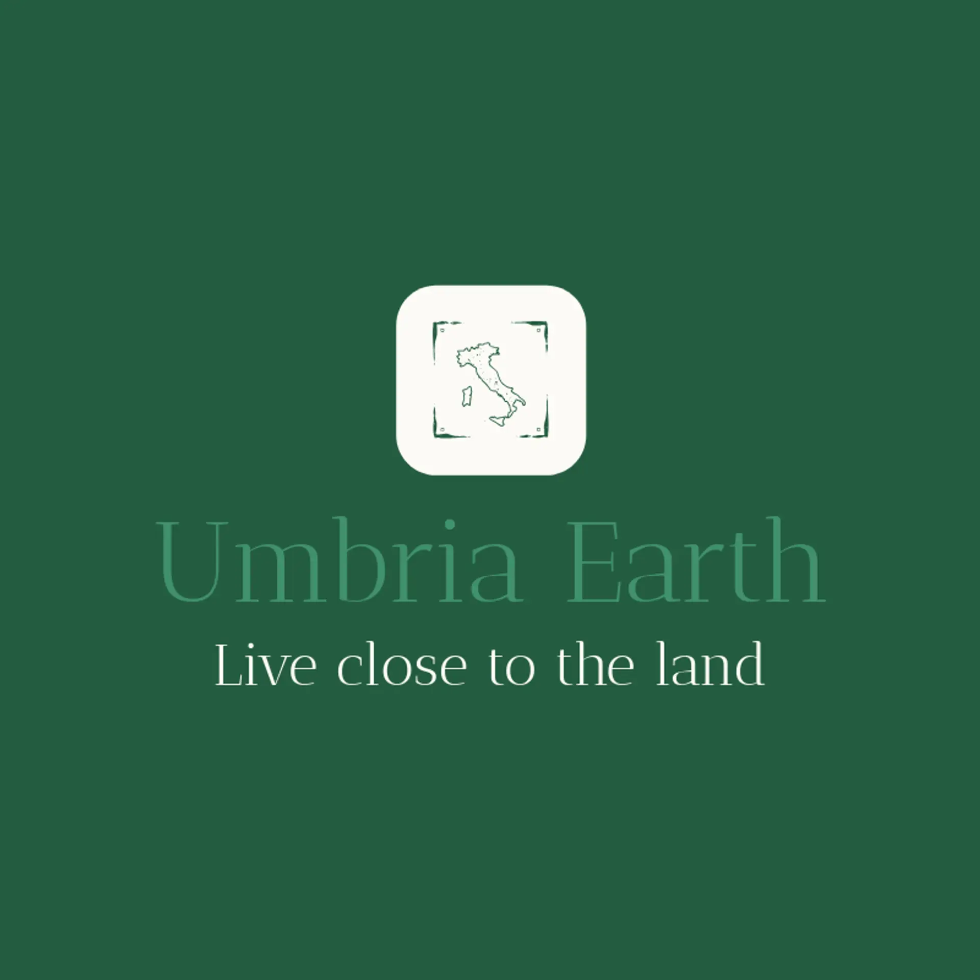 Umbria Earth logo for italy