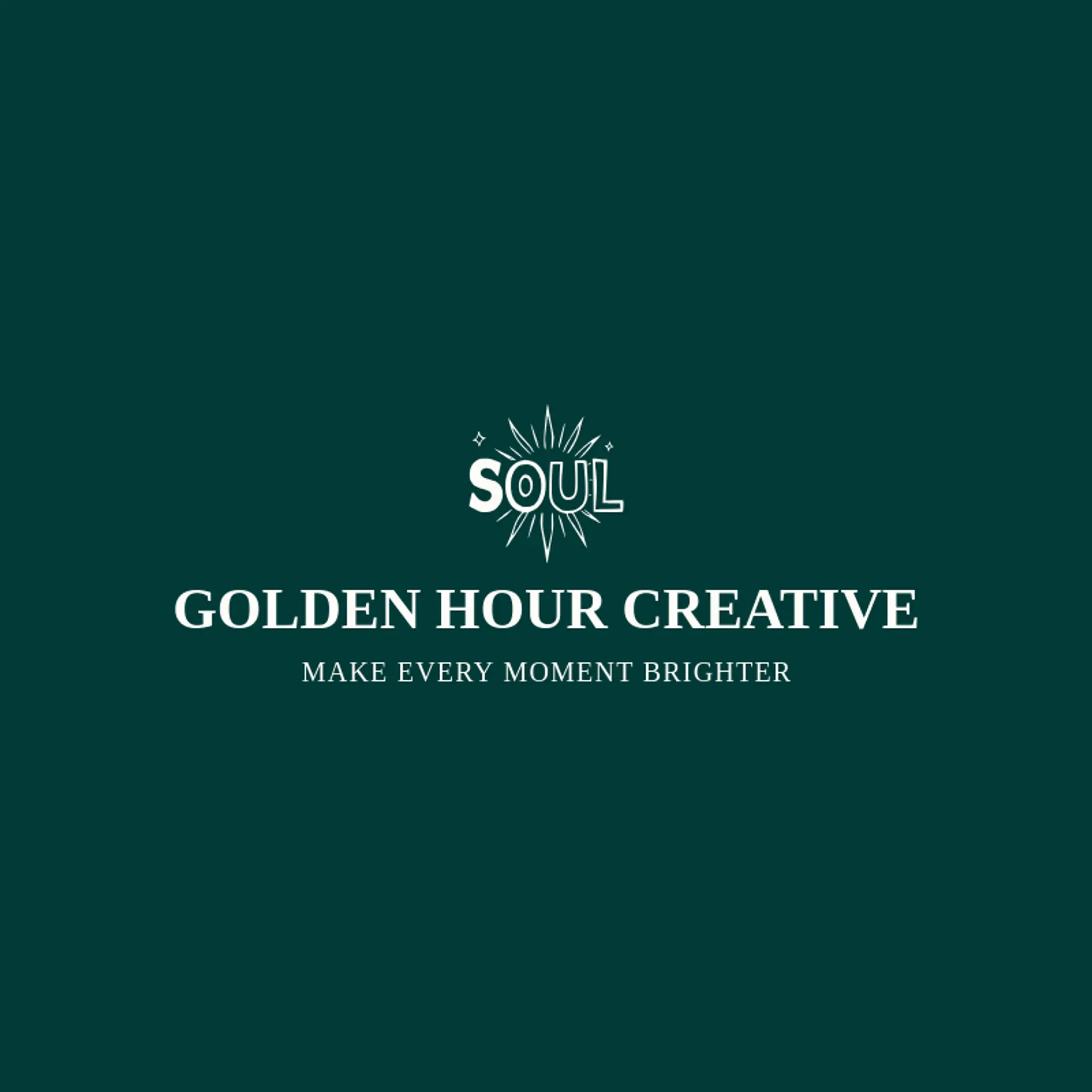 Golden Hour Creative logo for rays