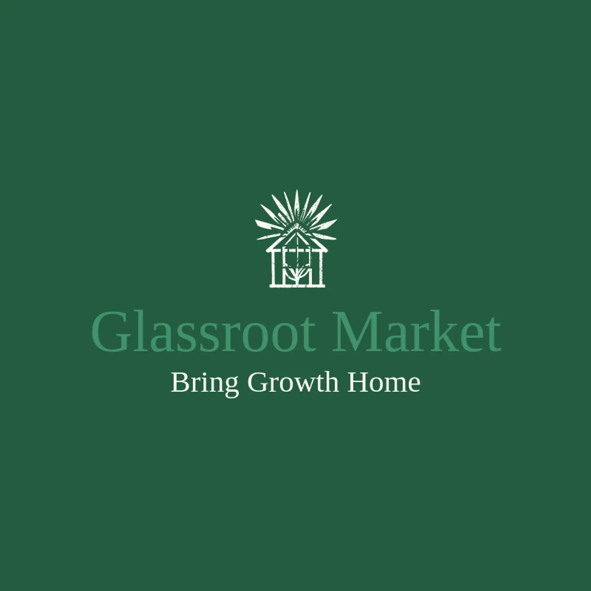 Glassroot Market logo for greenhouse