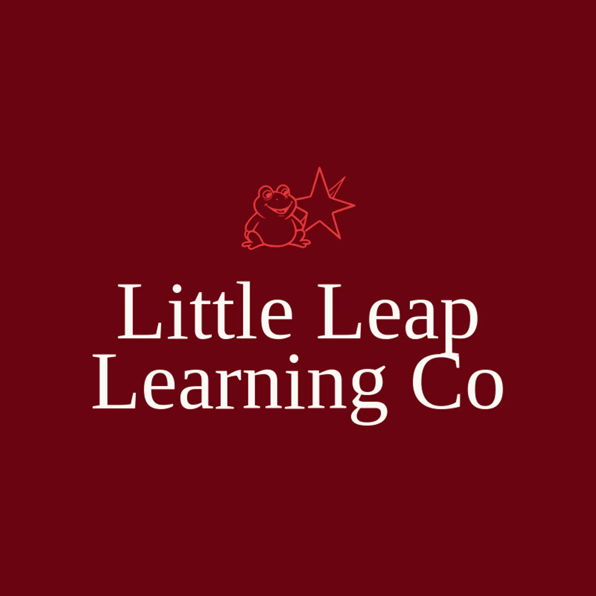 Little Leap Learning Co logo for toad
