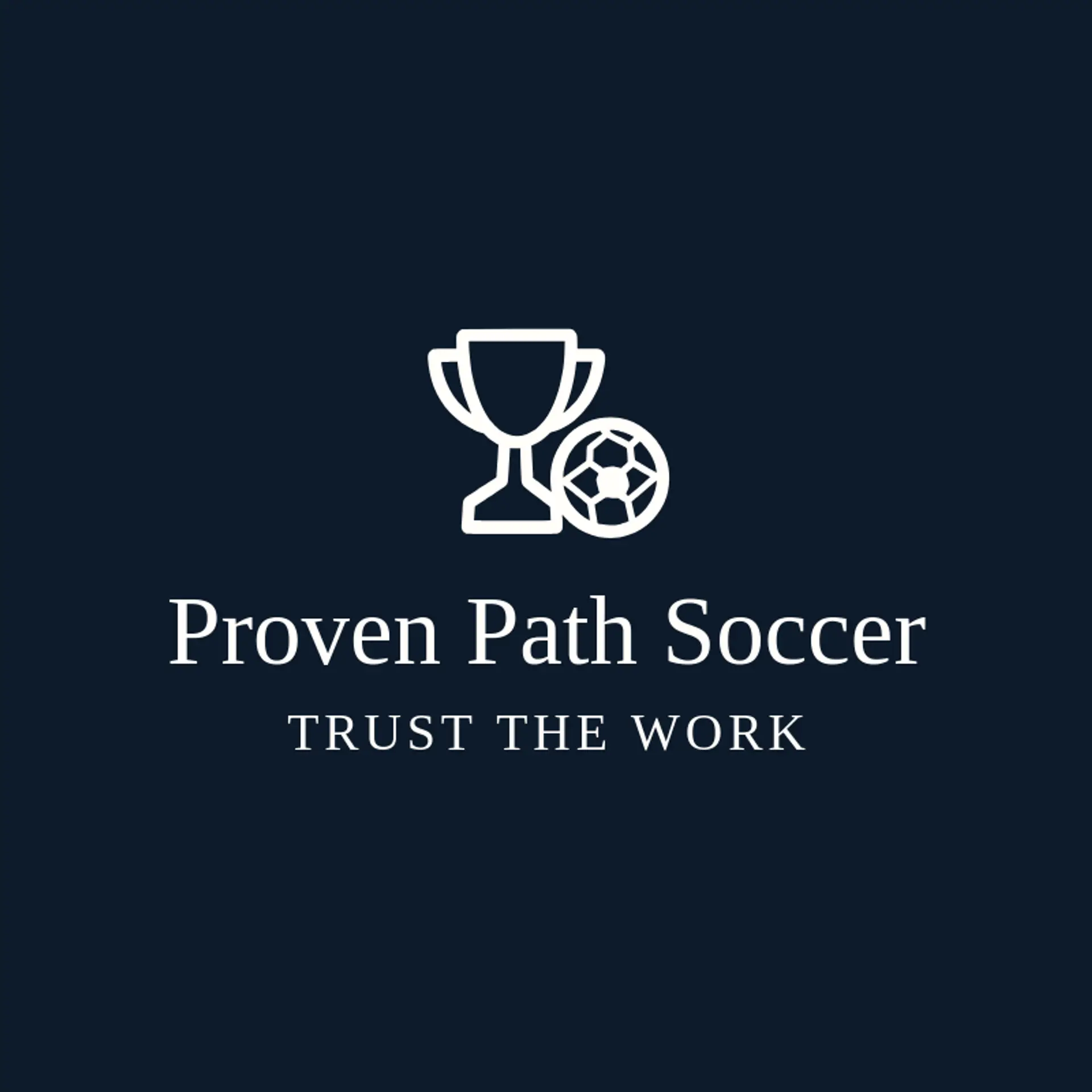 Proven Path Soccer logo for soccer ball