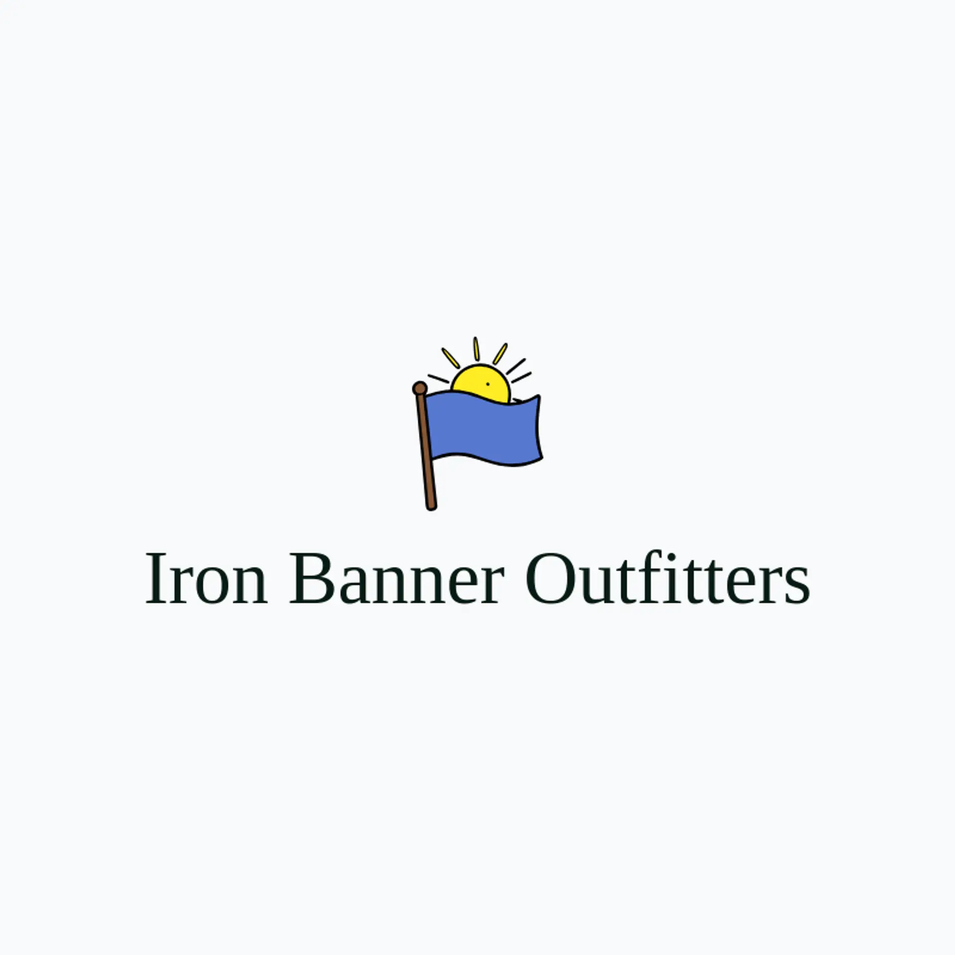 Iron Banner Outfitters logo for army