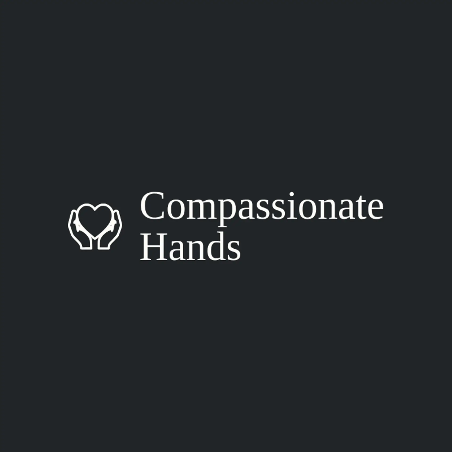 Compassionate Hands logo for home care