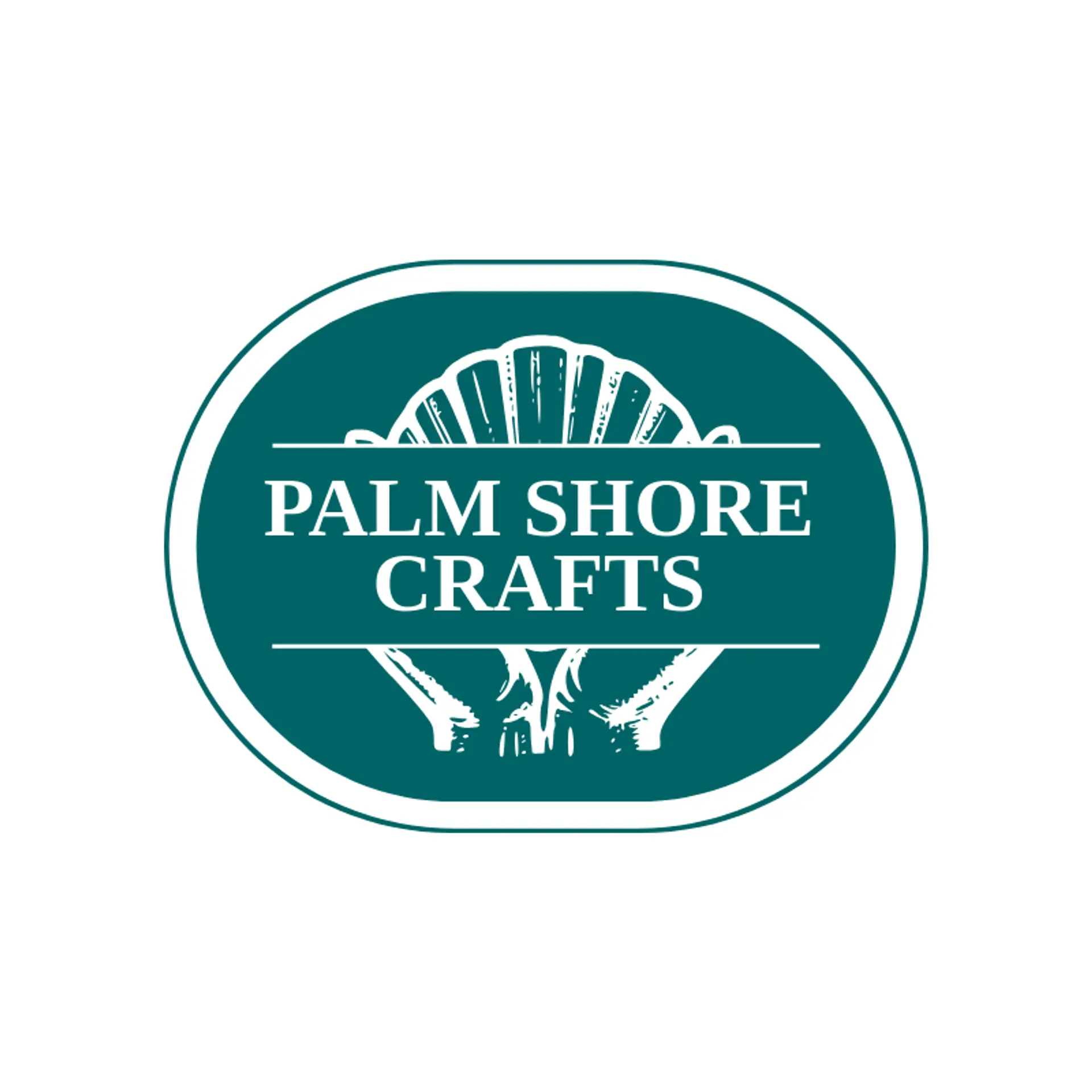 Palm Shore Crafts logo for hands