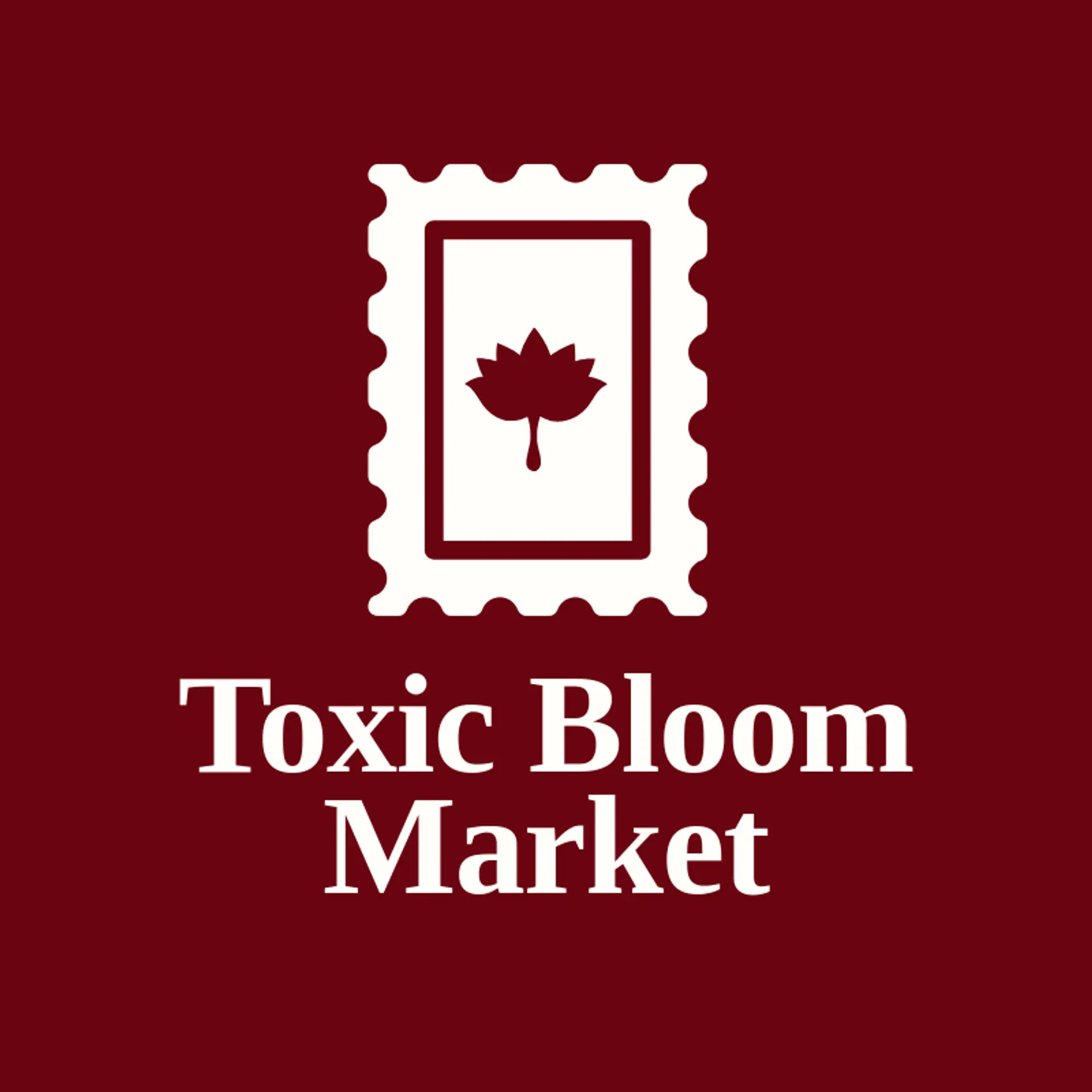 Toxic Bloom Market logo for venom