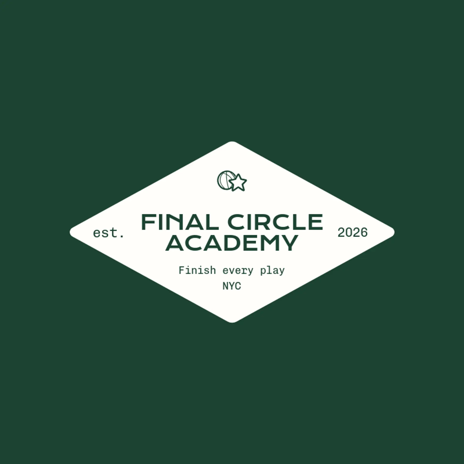 Final Circle Academy logo for netball