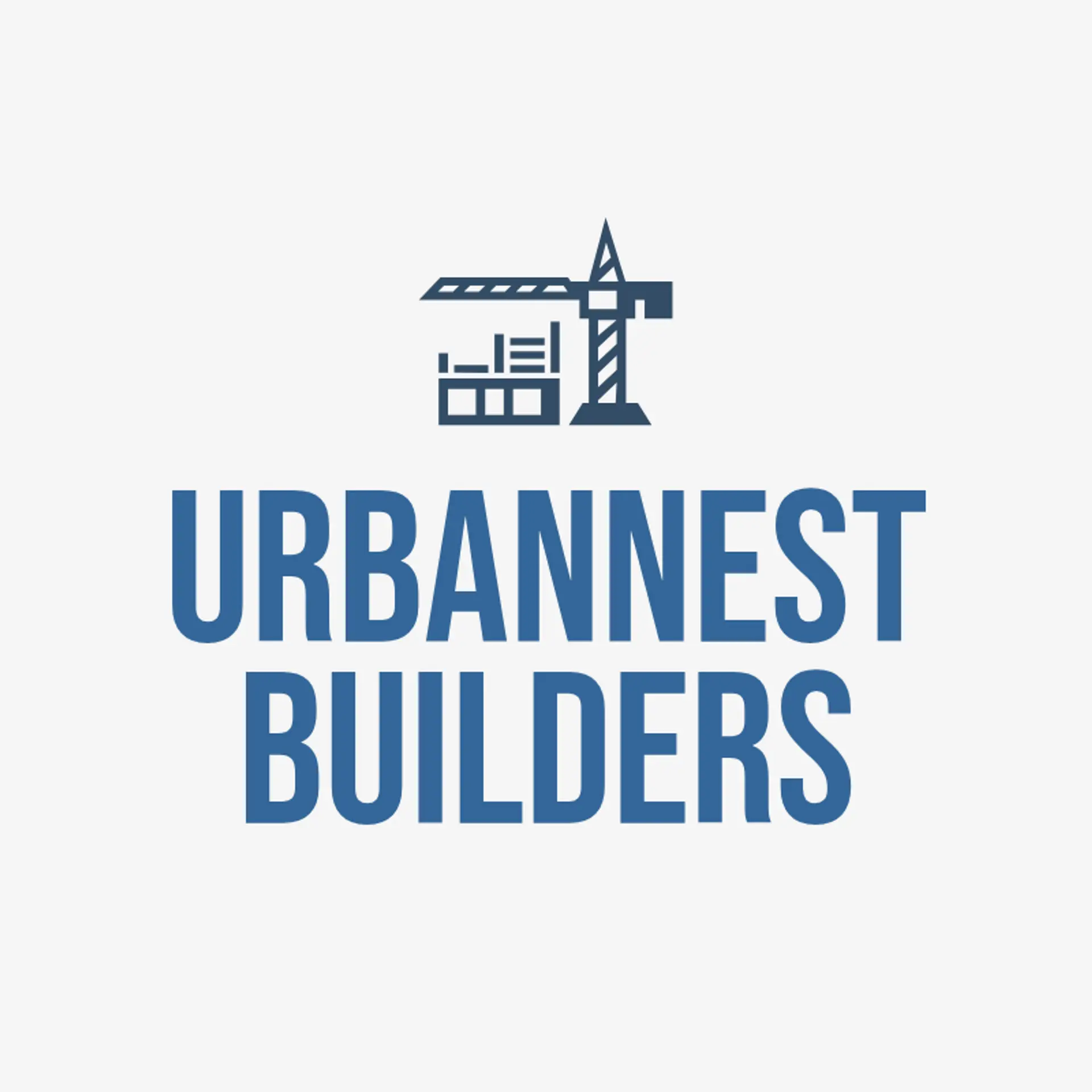 UrbanNest Builders logo for construction business