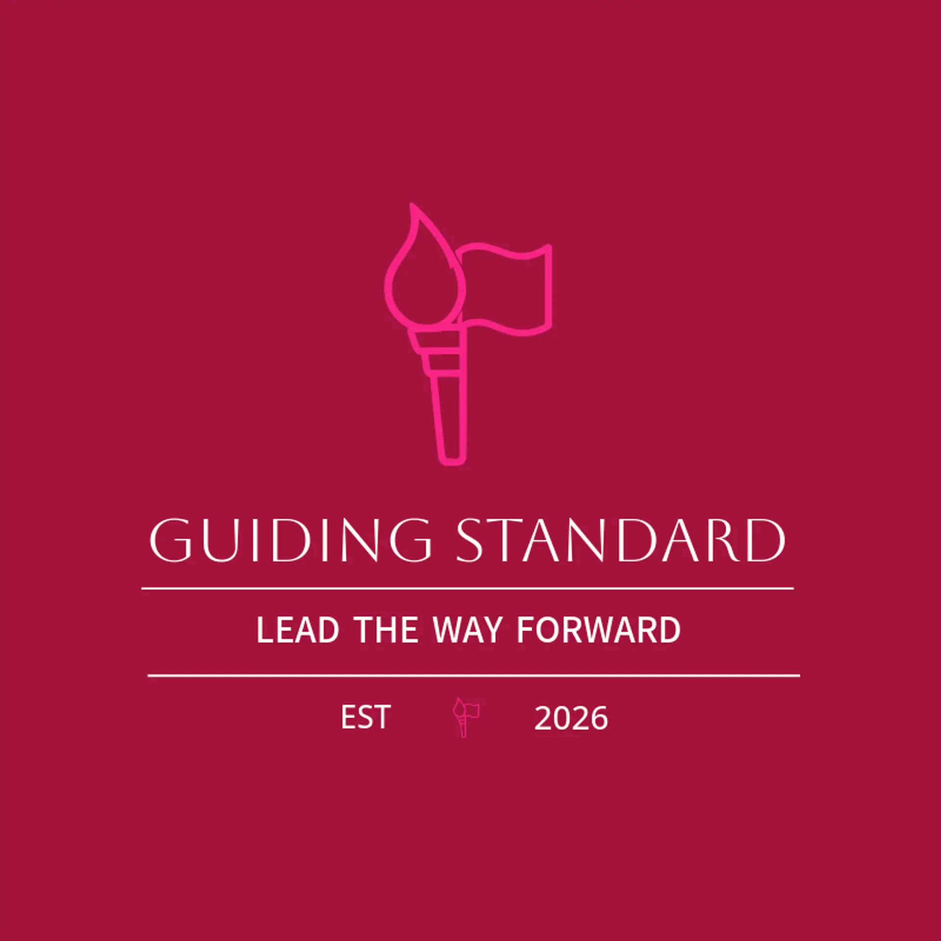 Guiding Standard logo for veteran owned