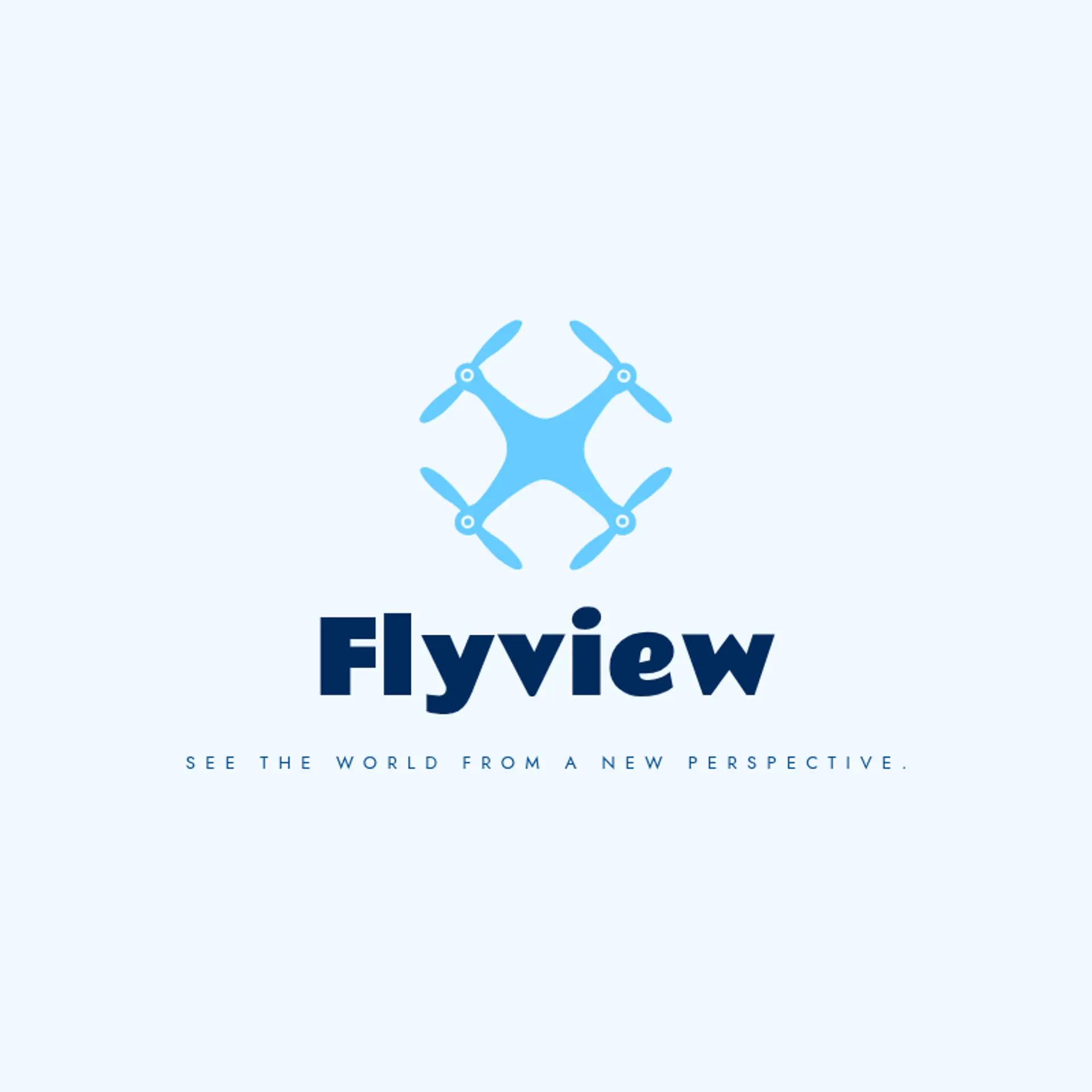 FlyView logo for drone photography