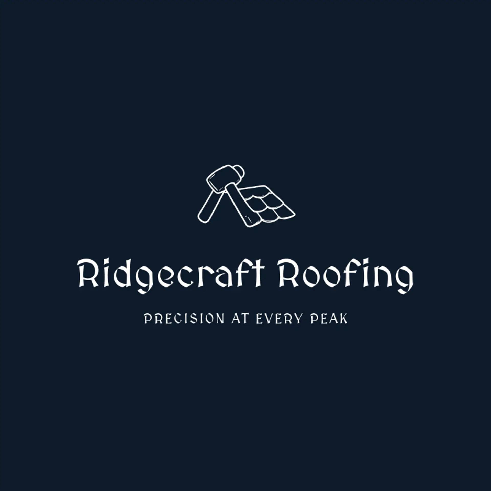 Ridgecraft Roofing logo for roofing
