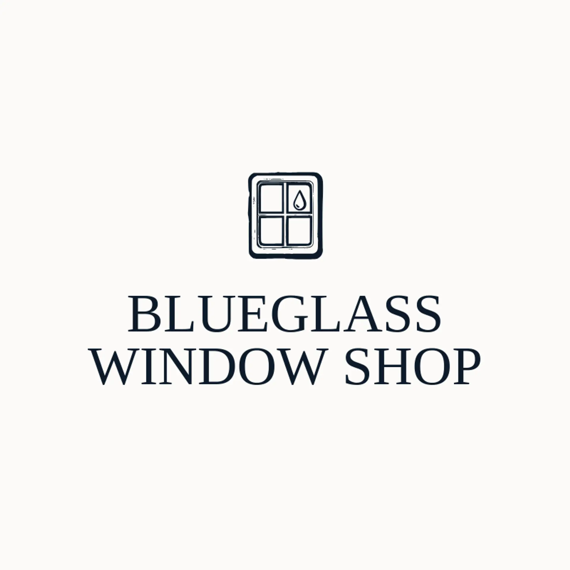 Blueglass Window Shop logo for windows