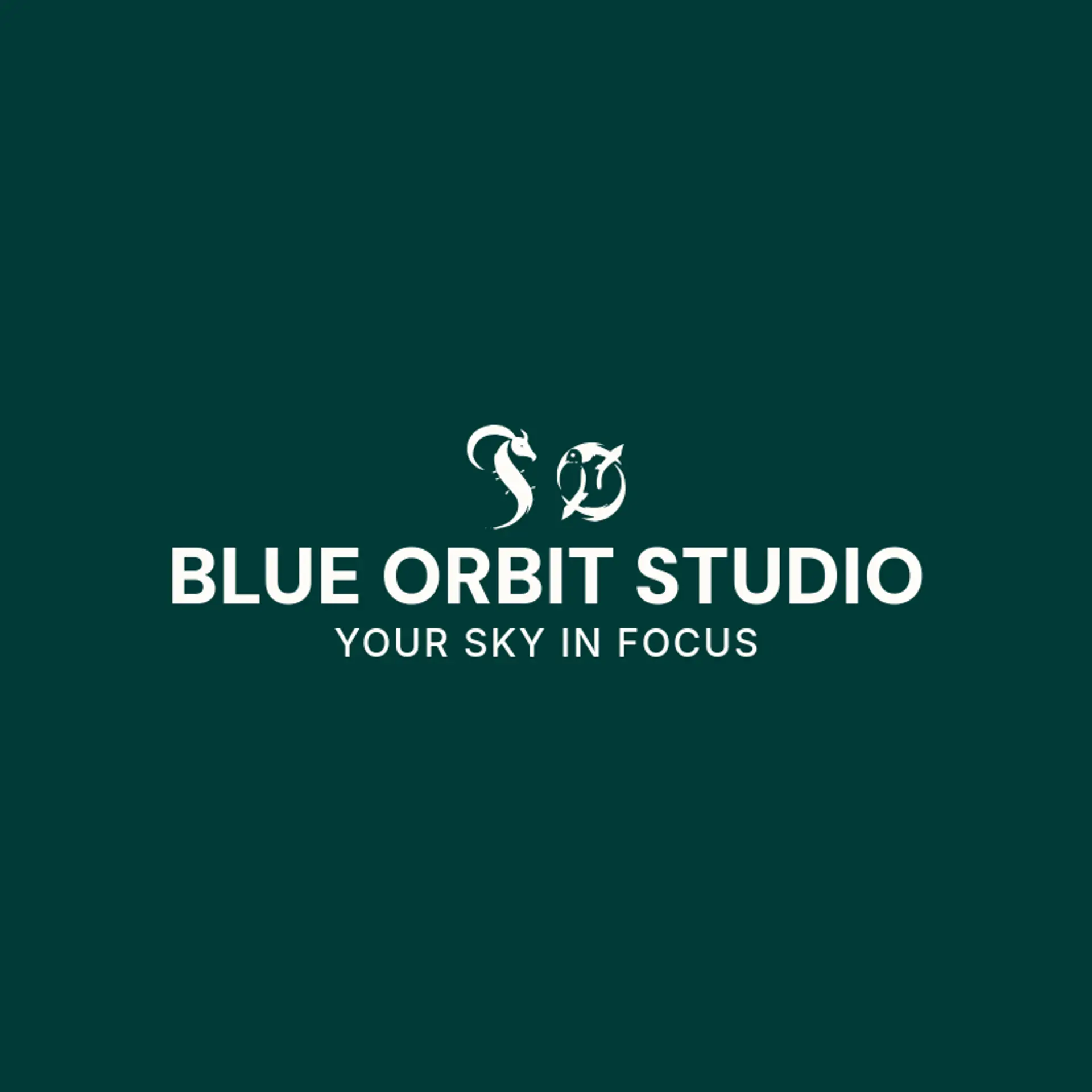 Blue Orbit Studio logo for pisces