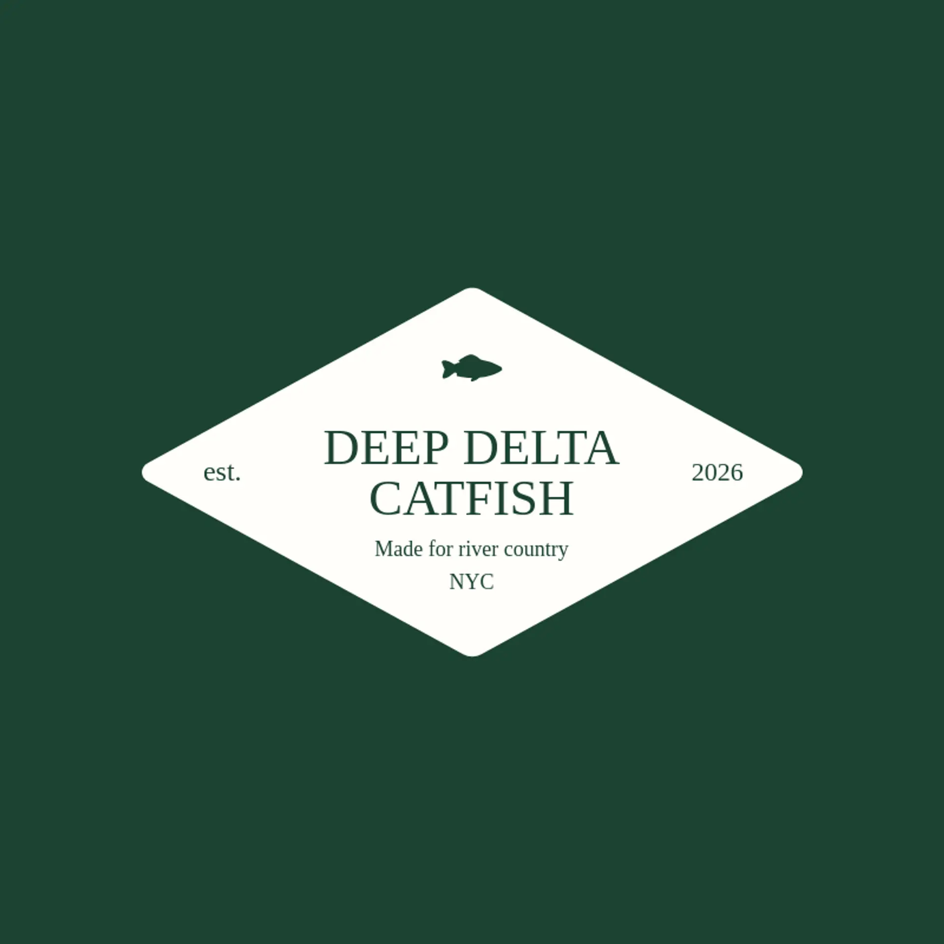 Deep Delta Catfish logo for catfish