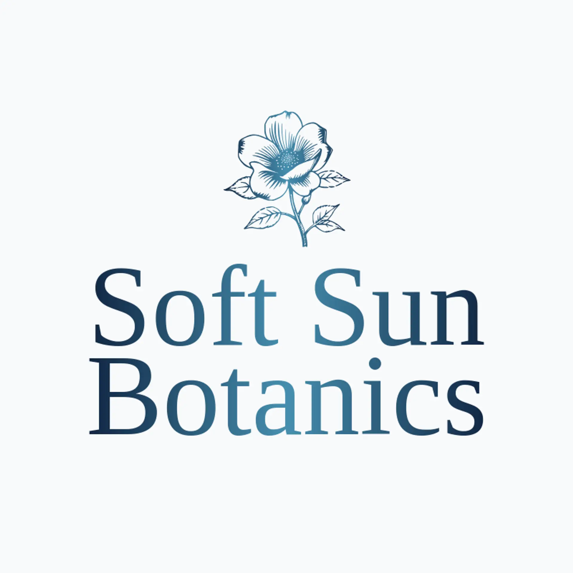 Soft Sun Botanics logo for bloom