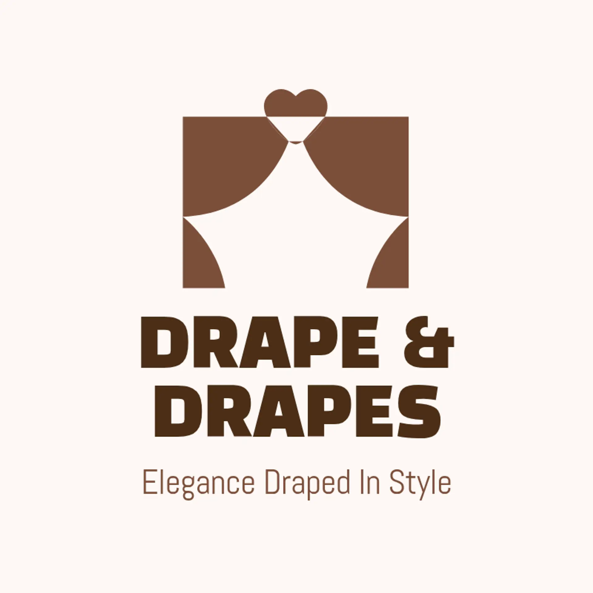 Drape & Drapes logo for fashion wear