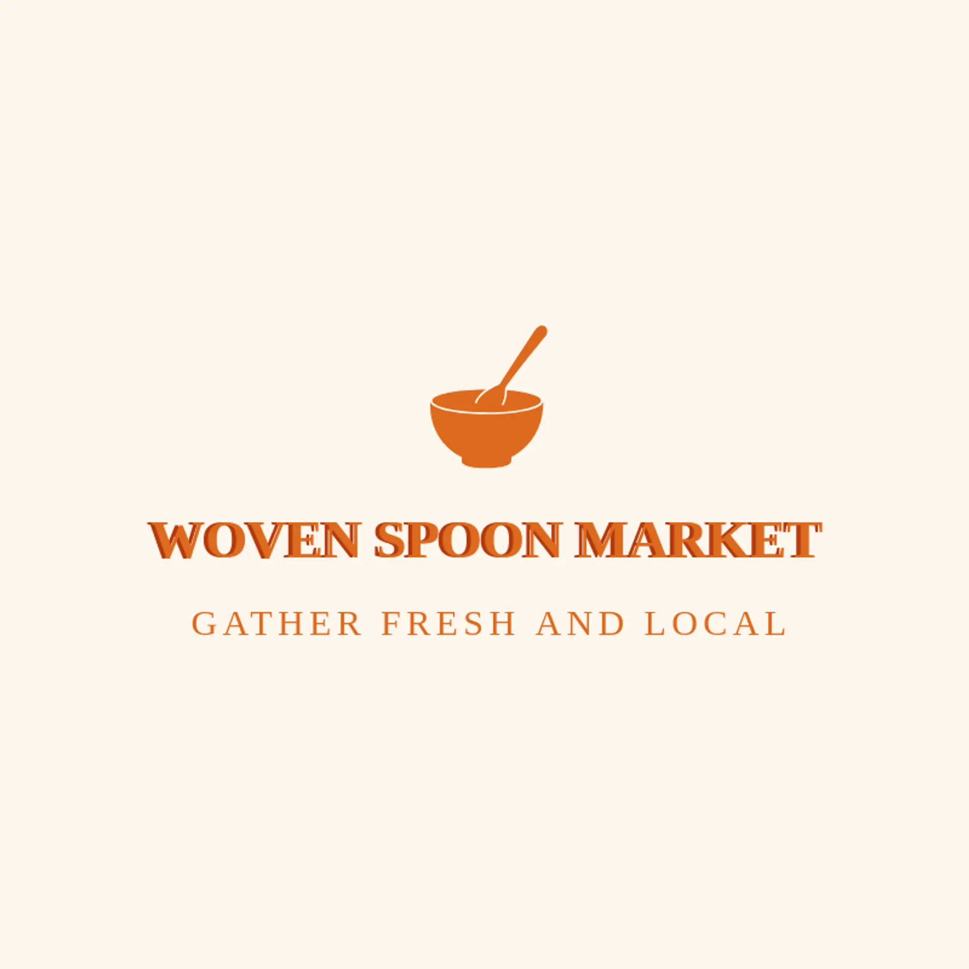 Woven Spoon Market logo for dish