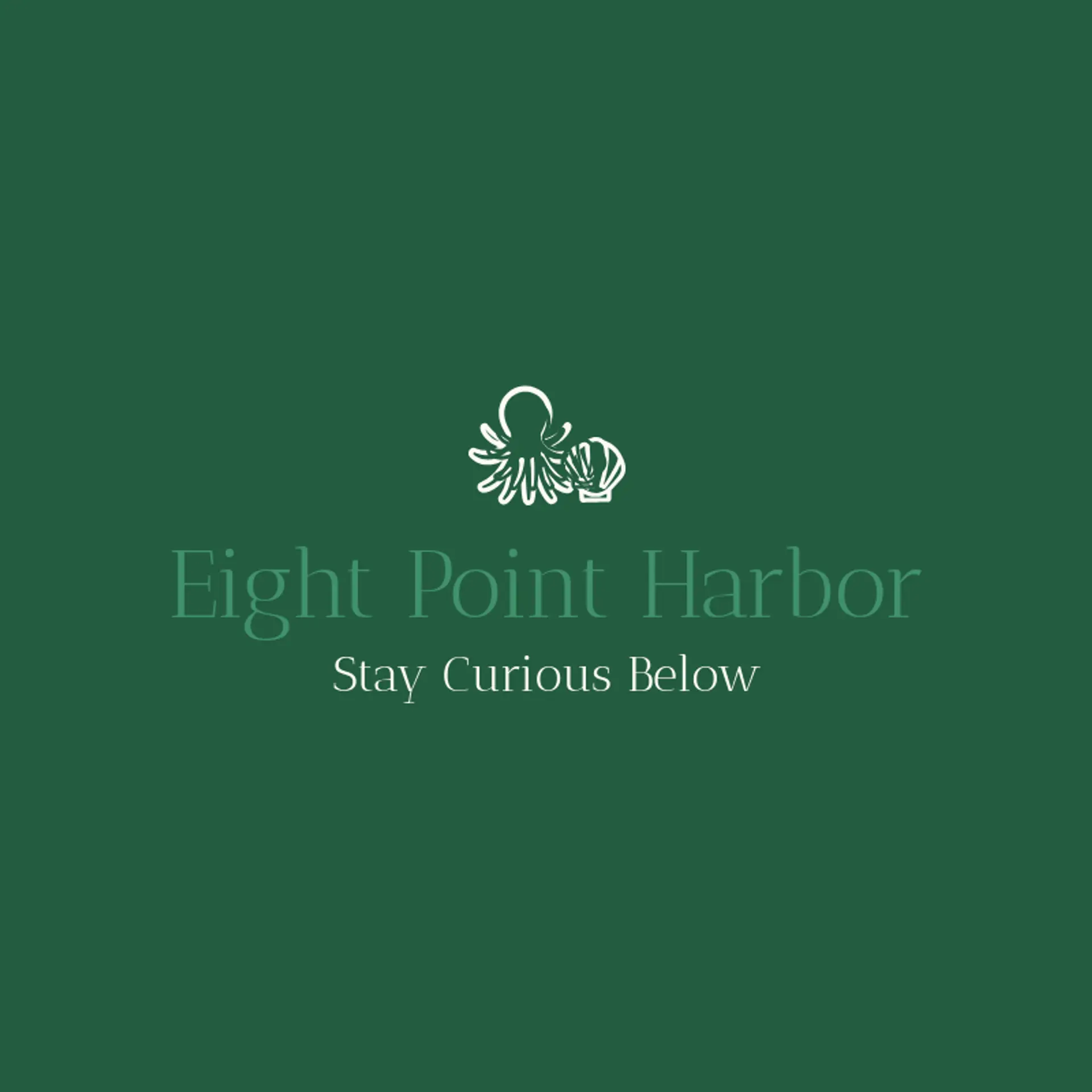 Eight Point Harbor logo for octopus