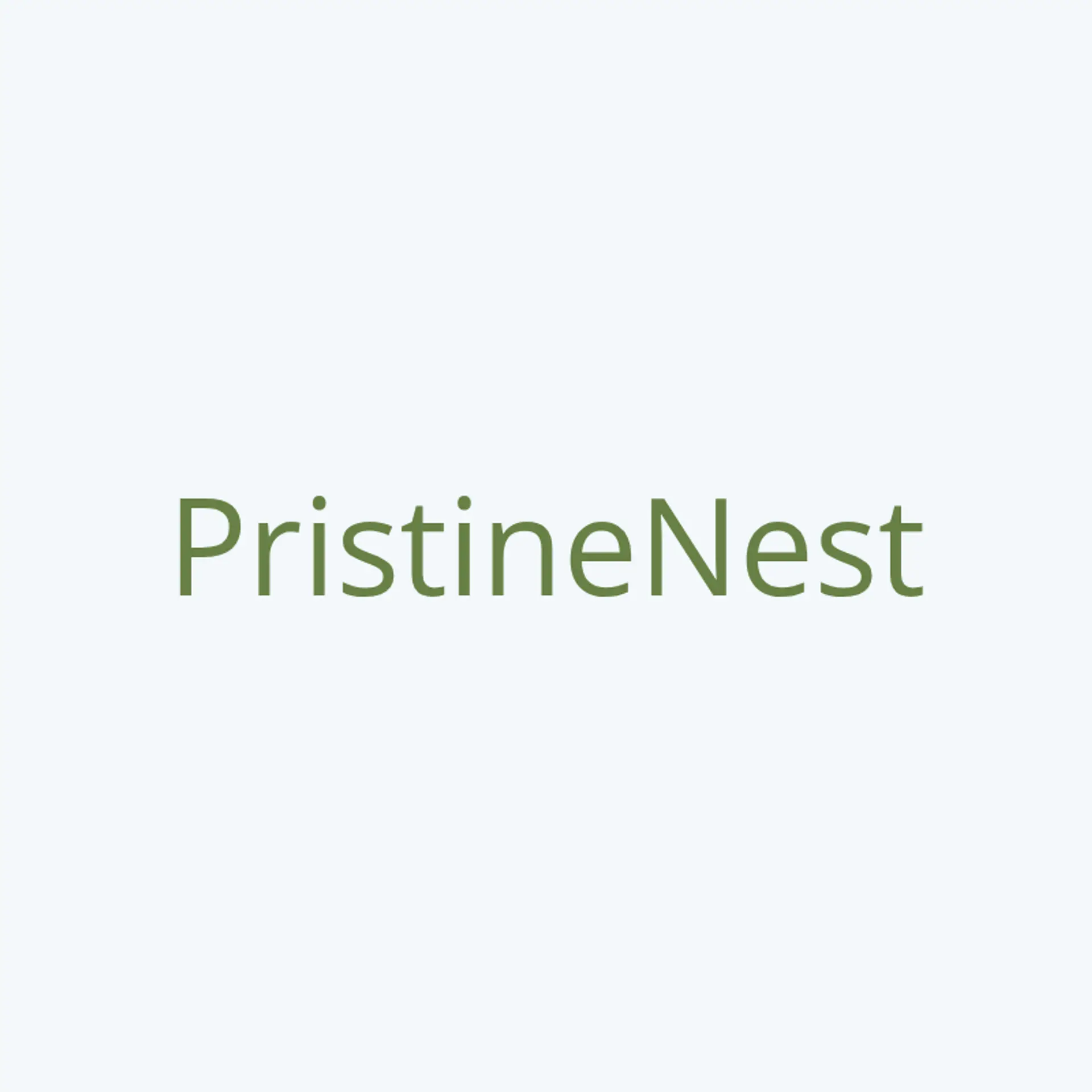 Pristine Dwell logo for house cleaning