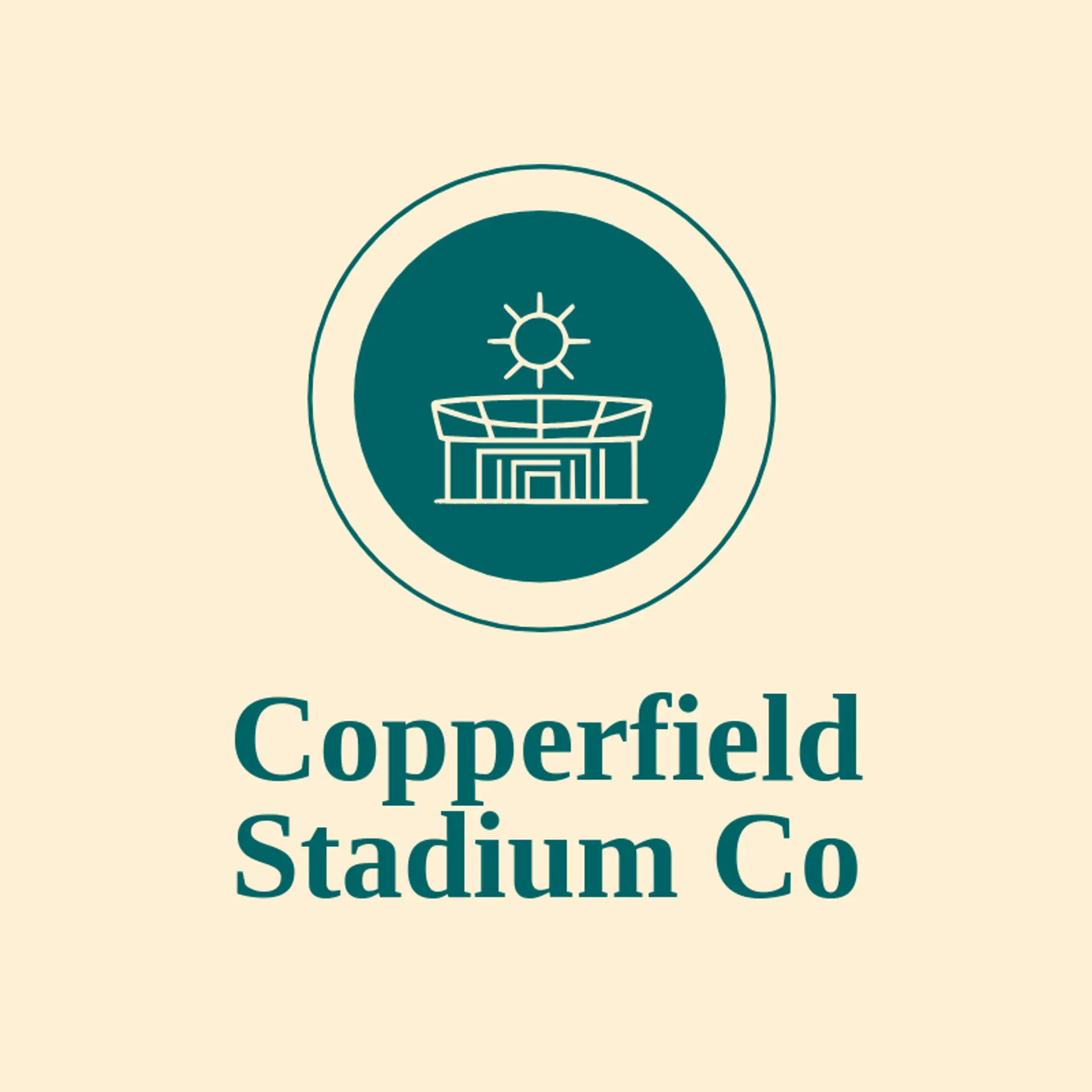 Copperfield Stadium Co logo for stadium