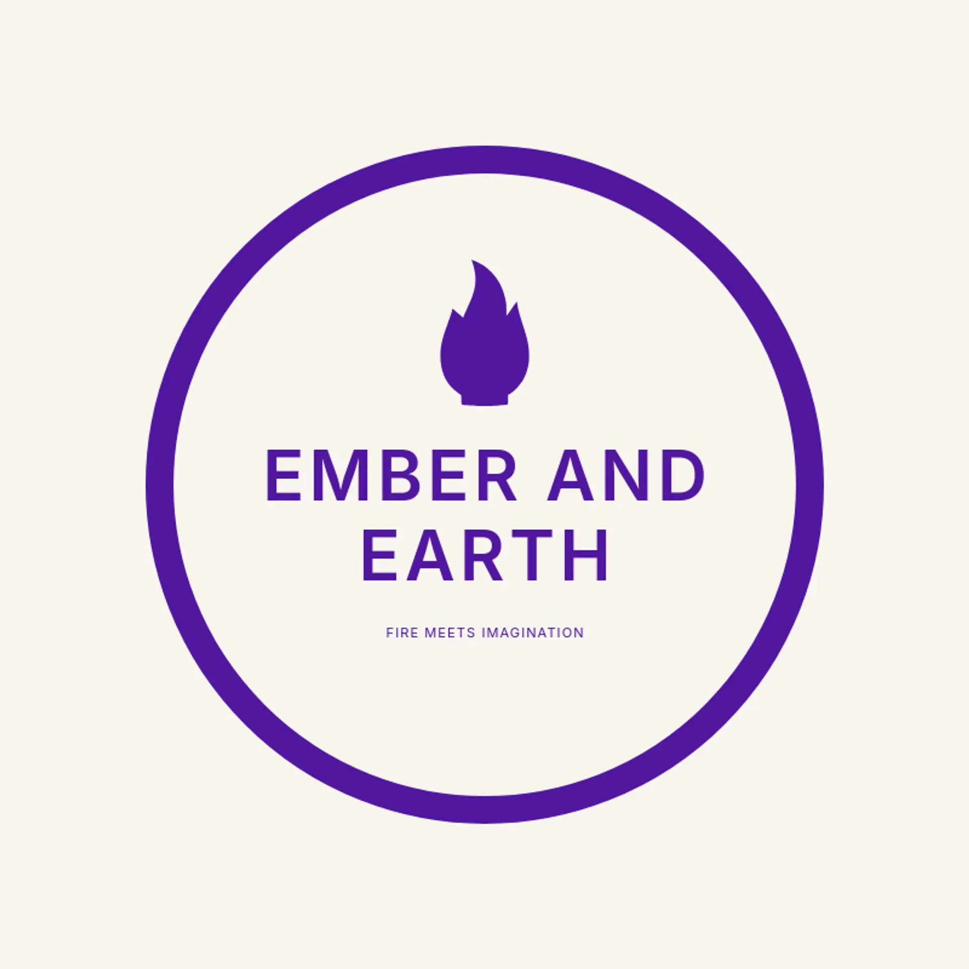 Ember and Earth logo for clay
