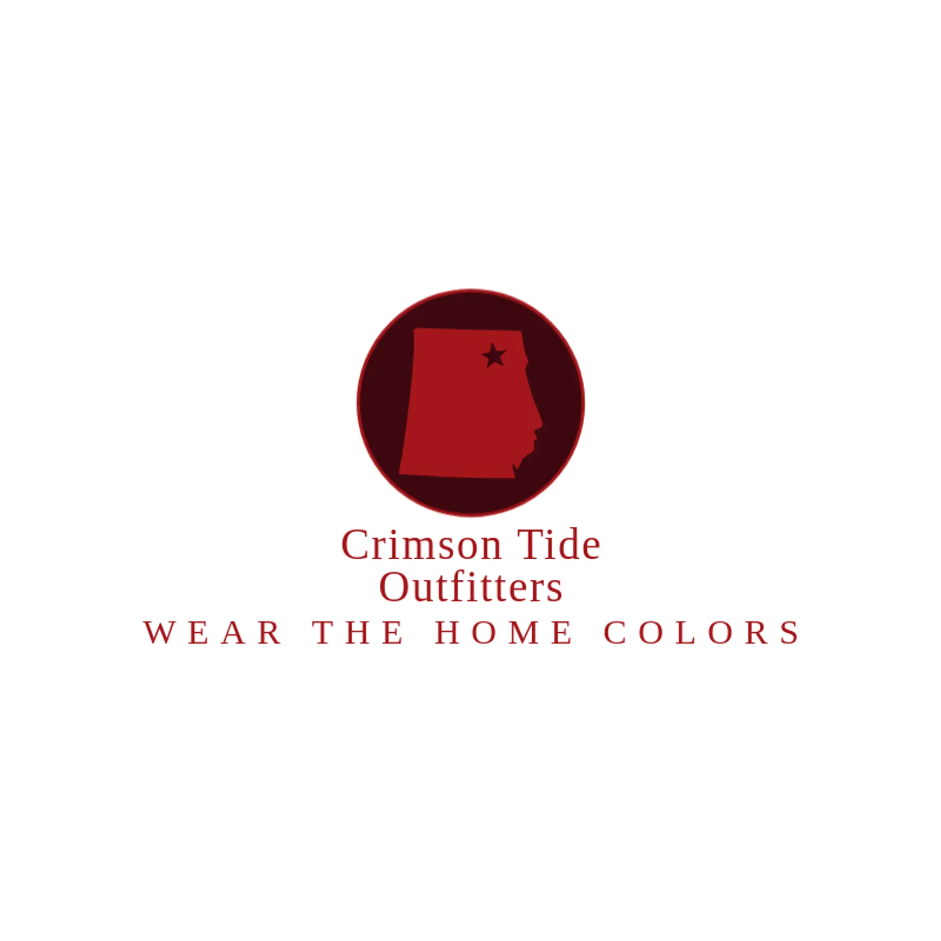 Crimson Tide Outfitters logo for alabama