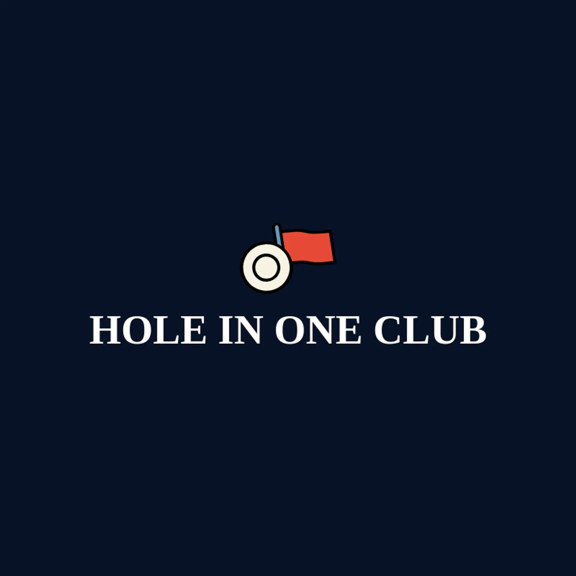 Hole in One Club logo for hole
