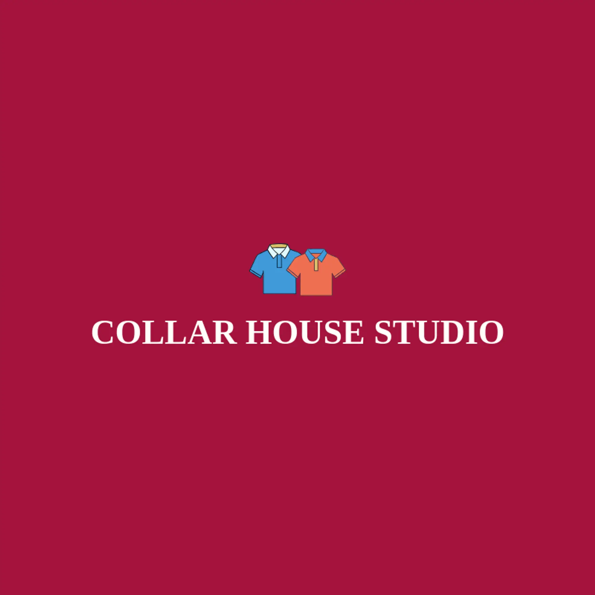 Collar House Studio logo for polo shirt