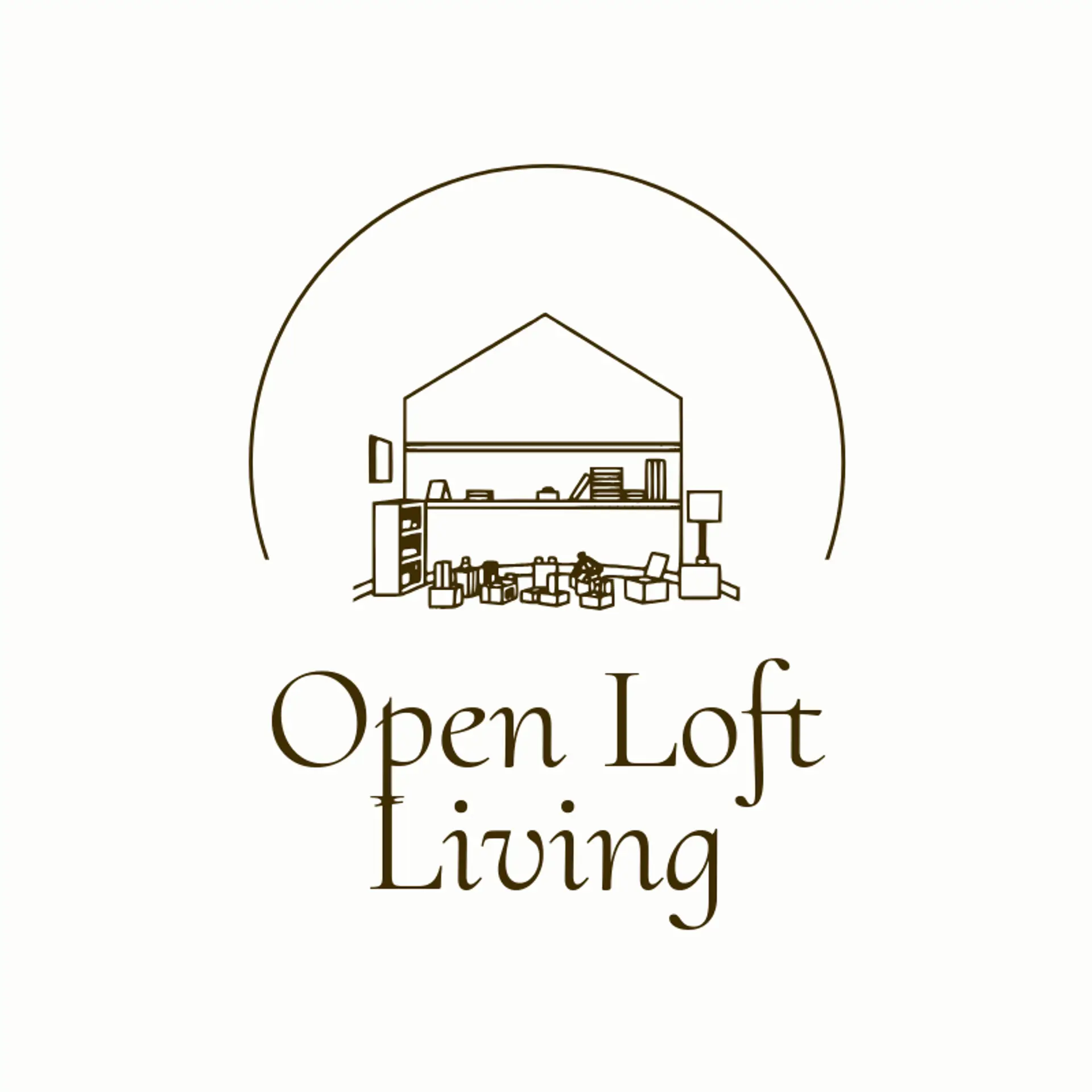 Open Loft Living logo for loft