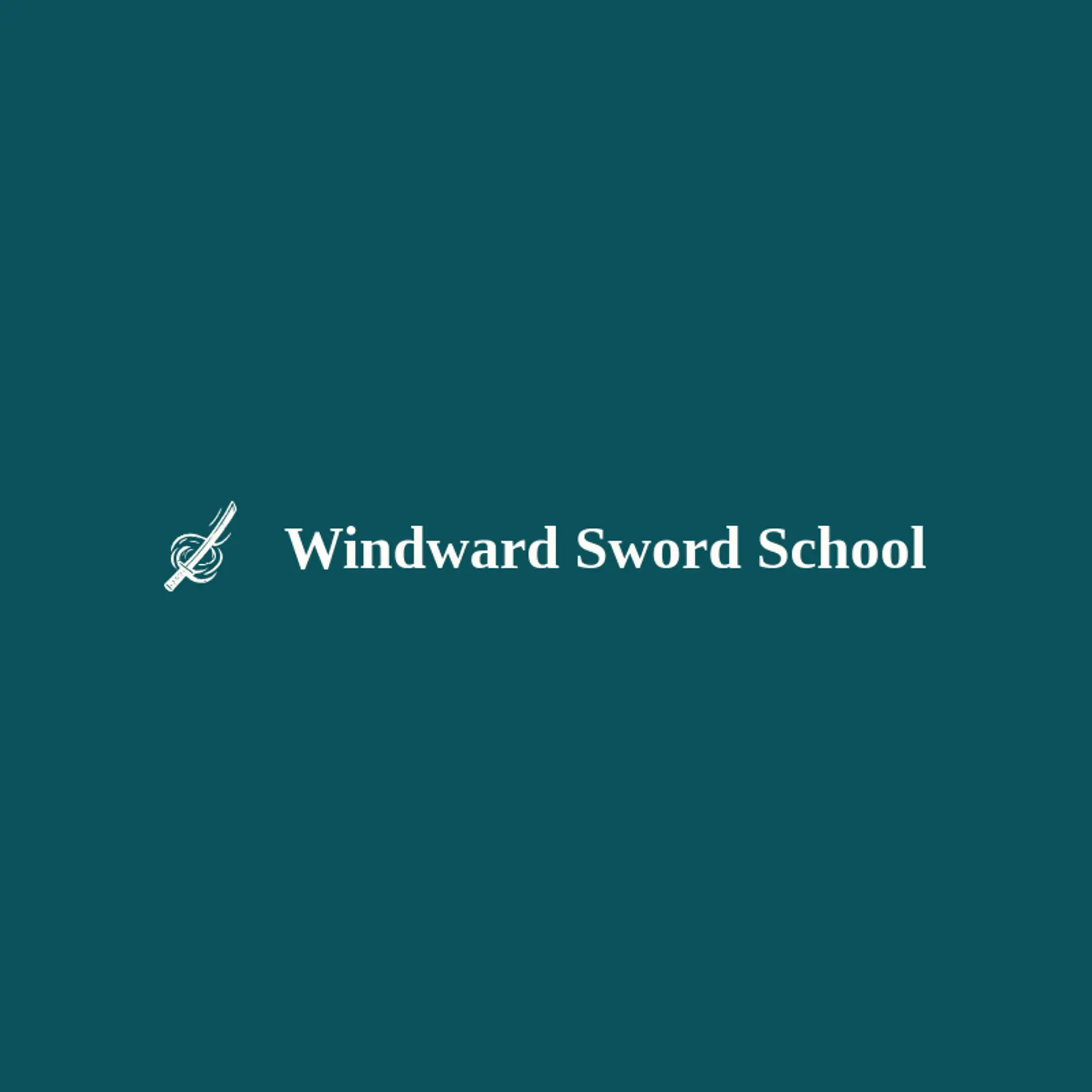 Windward Sword School logo for katana
