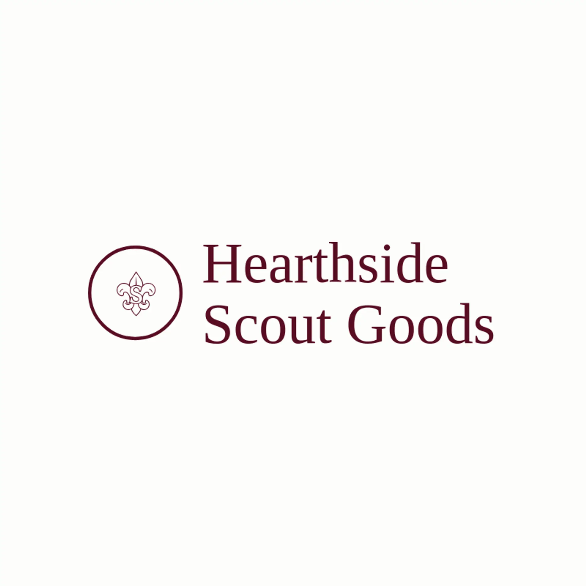 Hearthside Scout Goods logo for scout