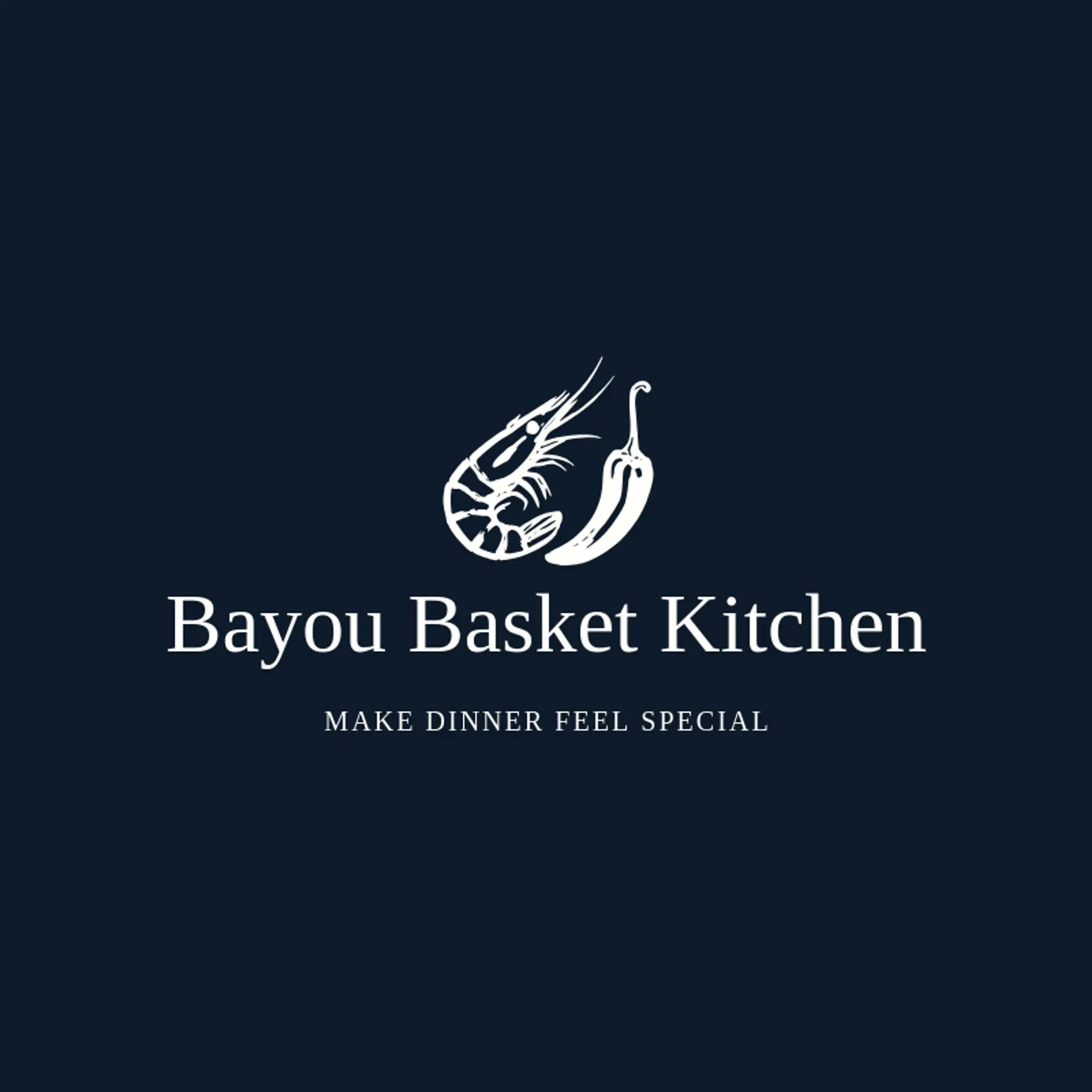Bayou Basket Kitchen logo for shrimp