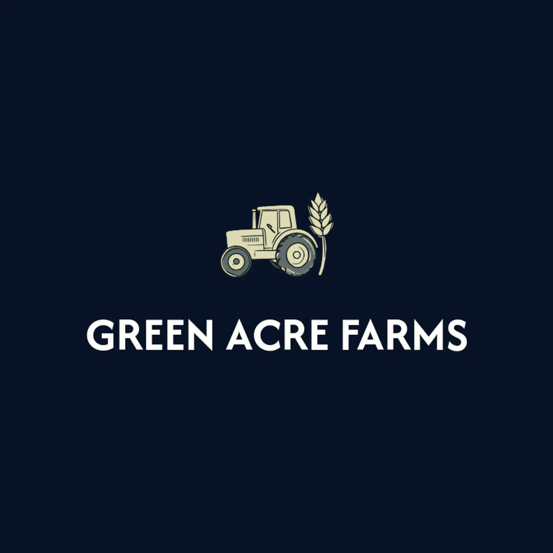 Green Acre Farms logo for farm