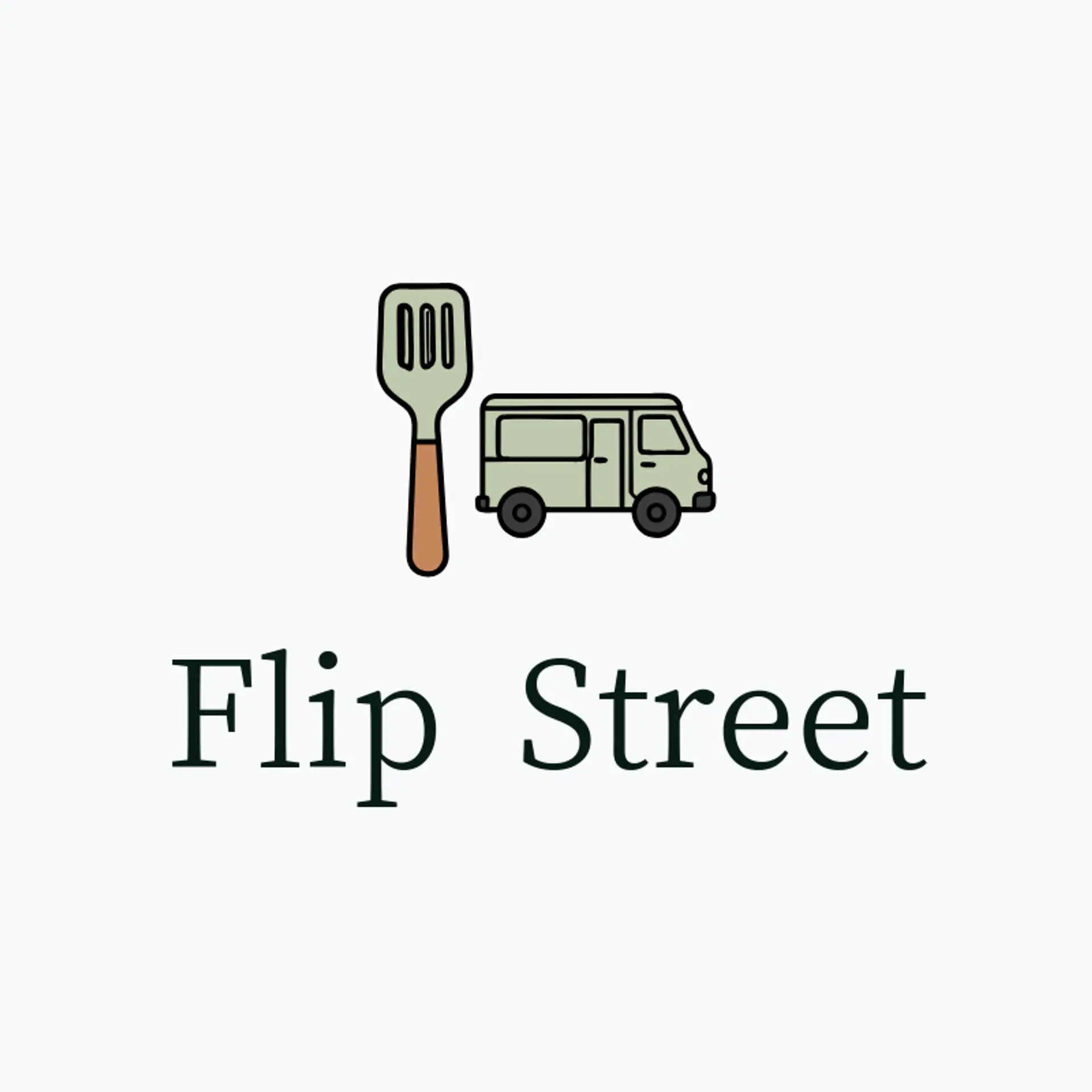 Flip Street logo for food truck