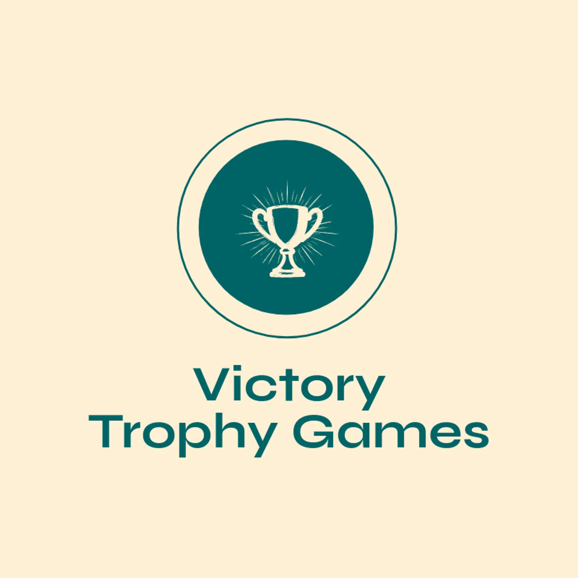 Victory Trophy Games logo for game