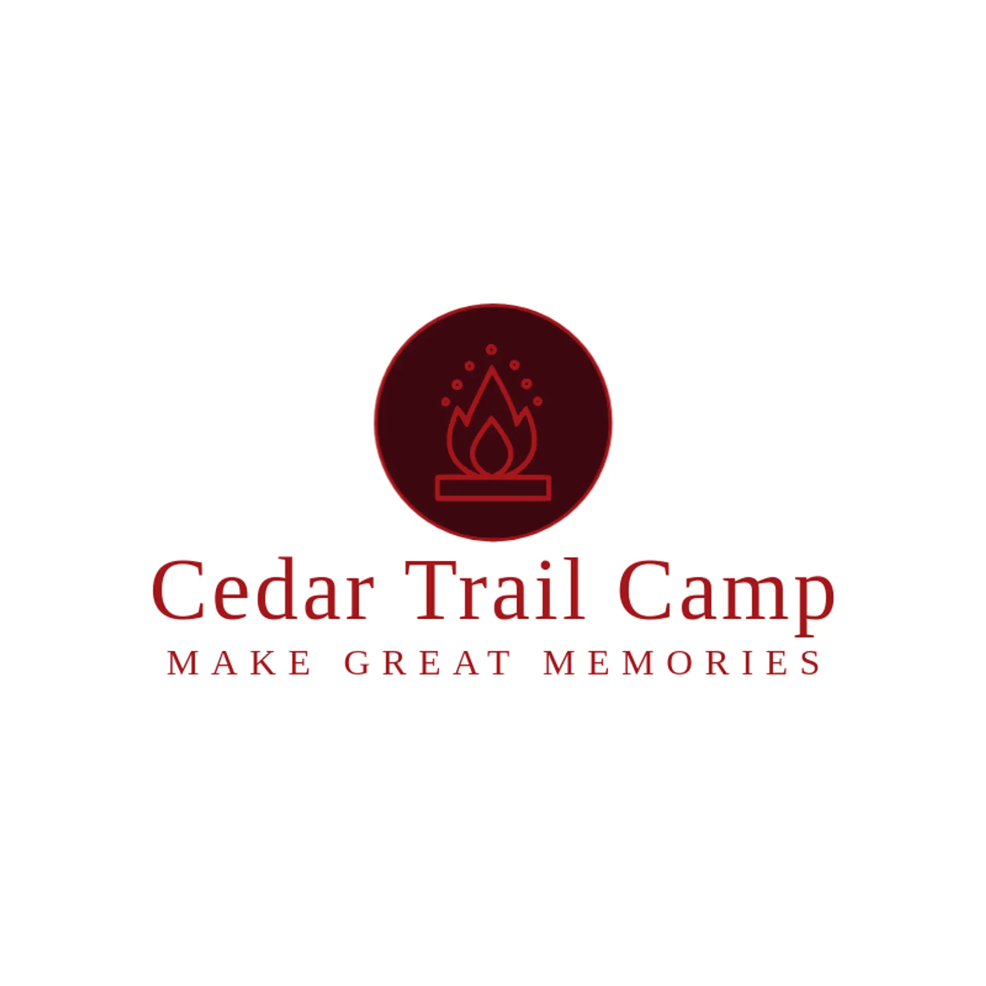 Cedar Trail Camp logo for camp
