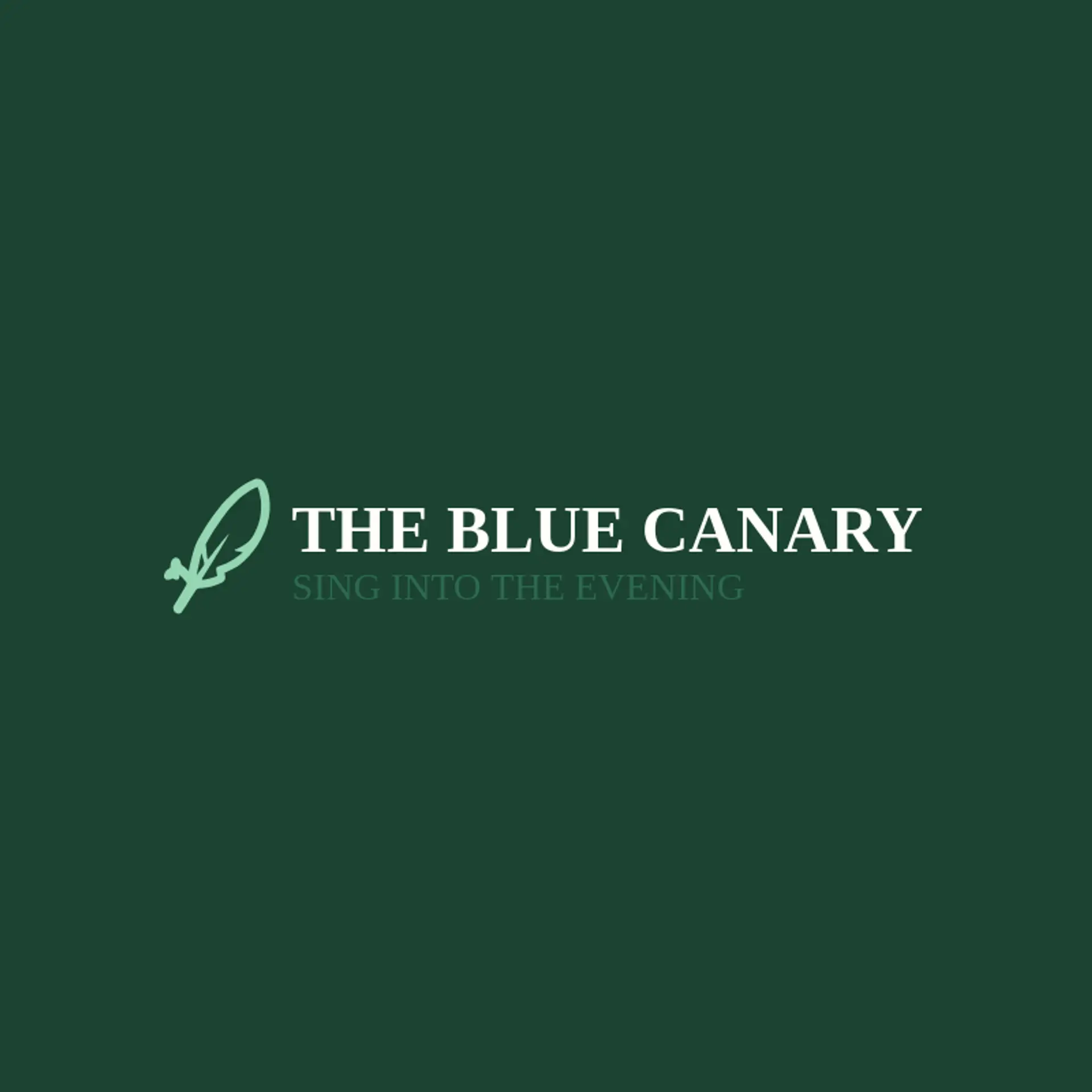 The Blue Canary logo for speakeasy